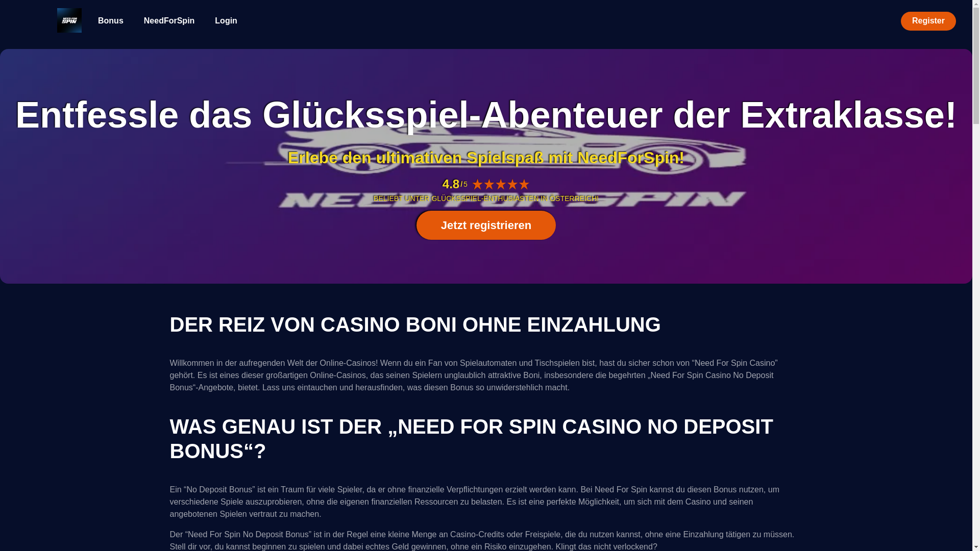 website screenshot of https://needforspinbonus.com/