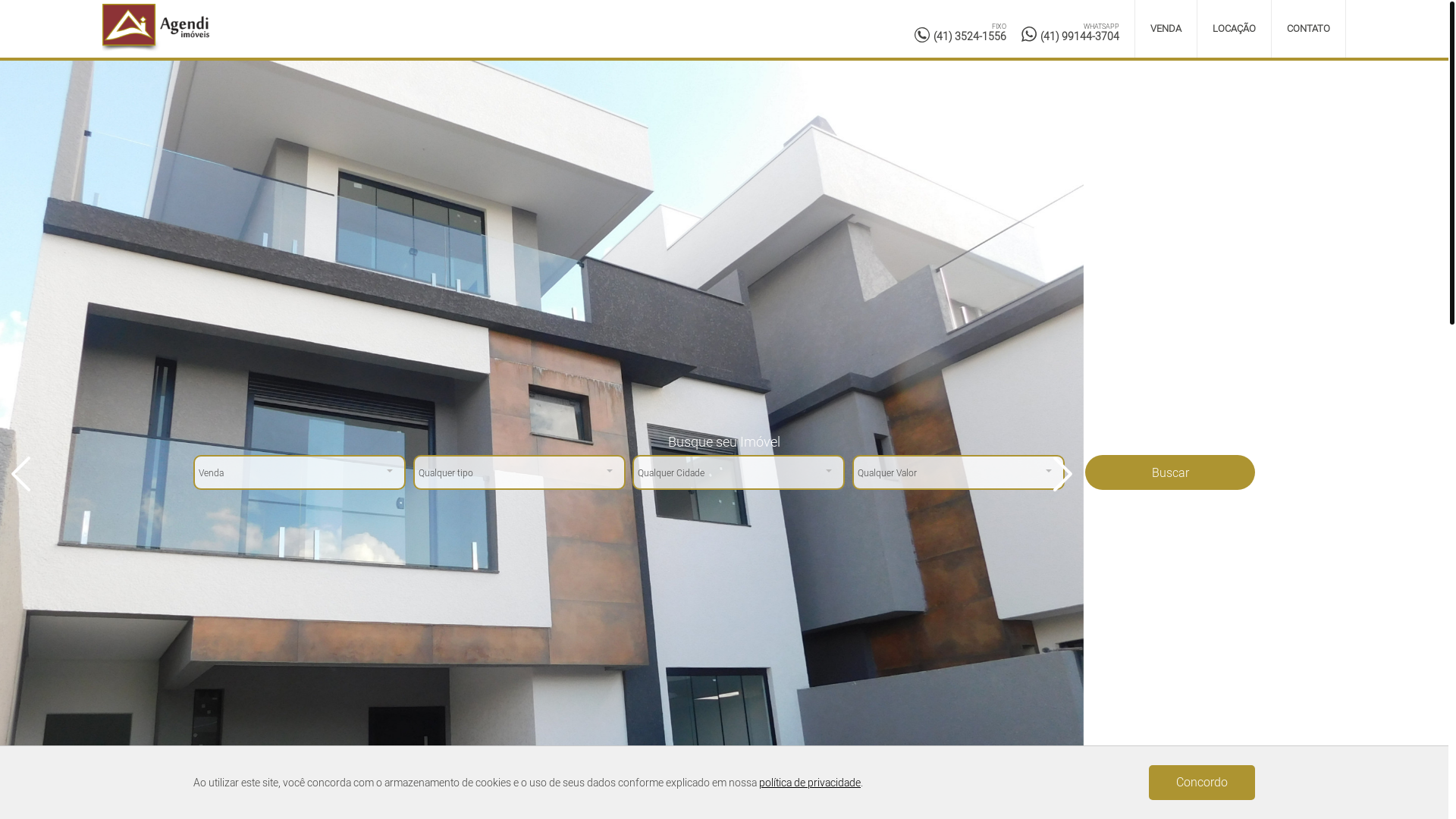 website screenshot of https://agendiimoveis.sbs/