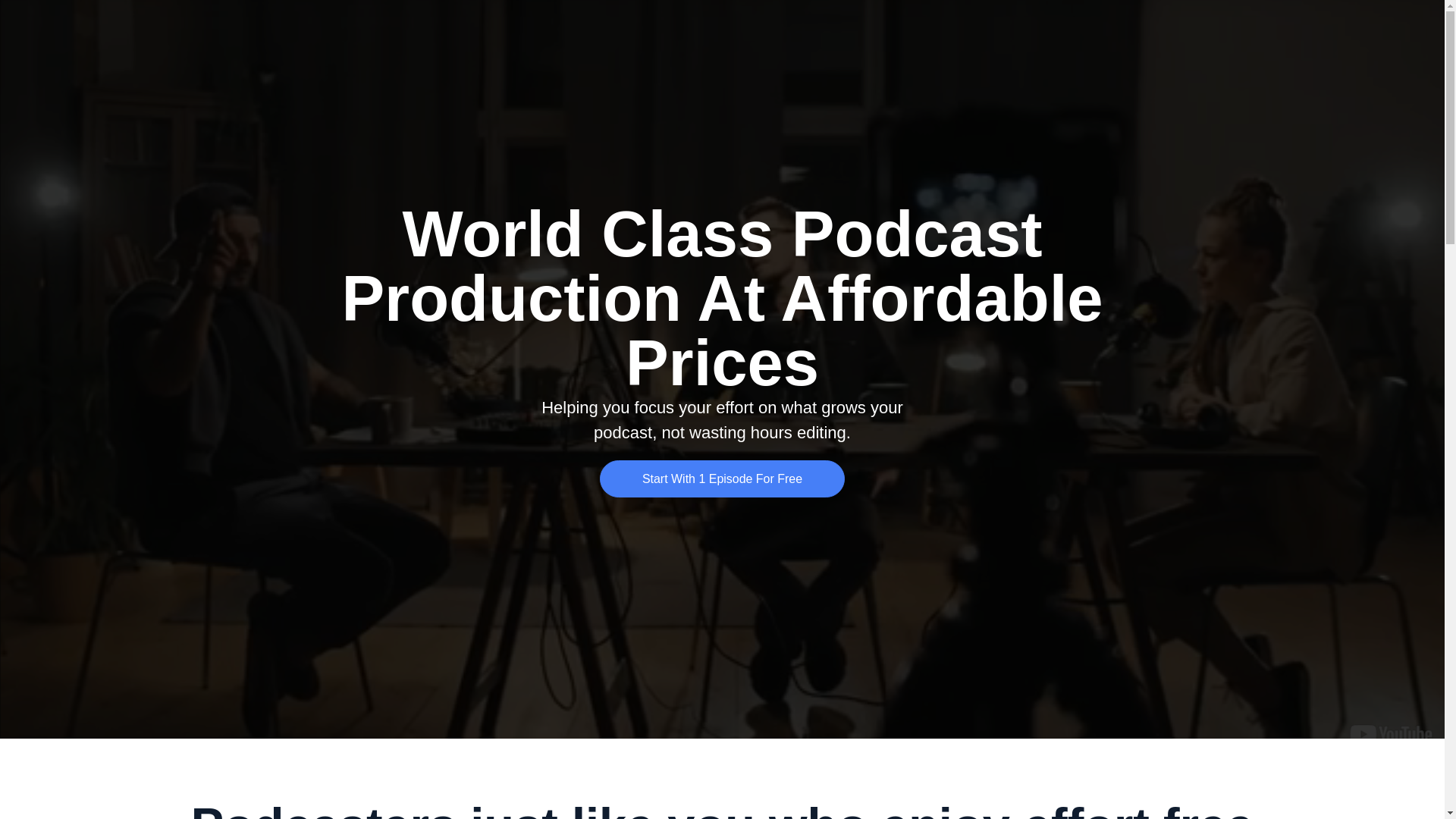 website screenshot of https://hqpodcastscale.com/