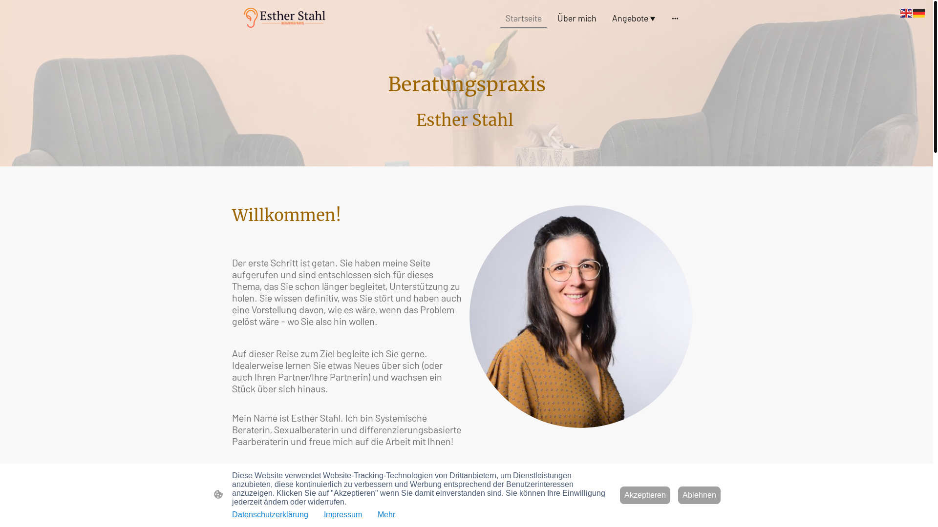 website screenshot of https://beratungspraxis-stahl.de/