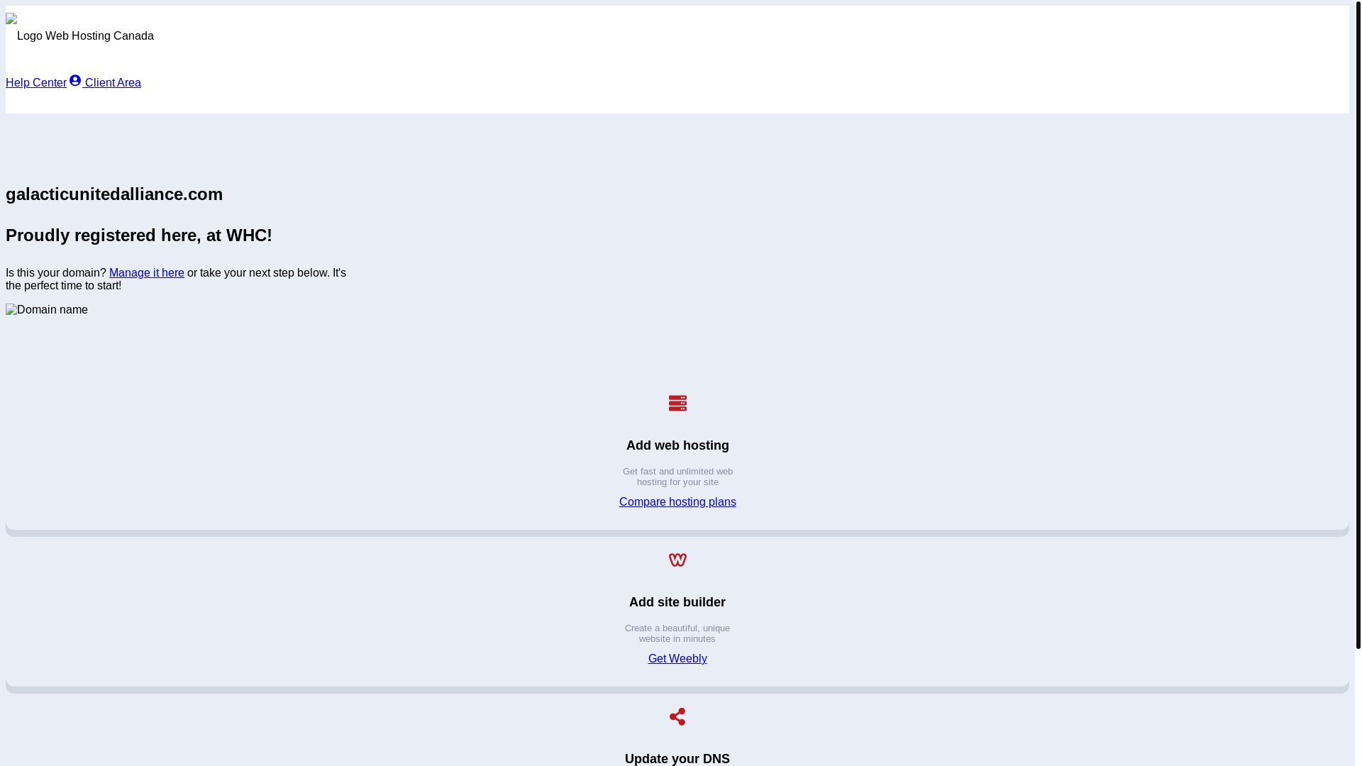 website screenshot of https://galacticunitedalliance.com/