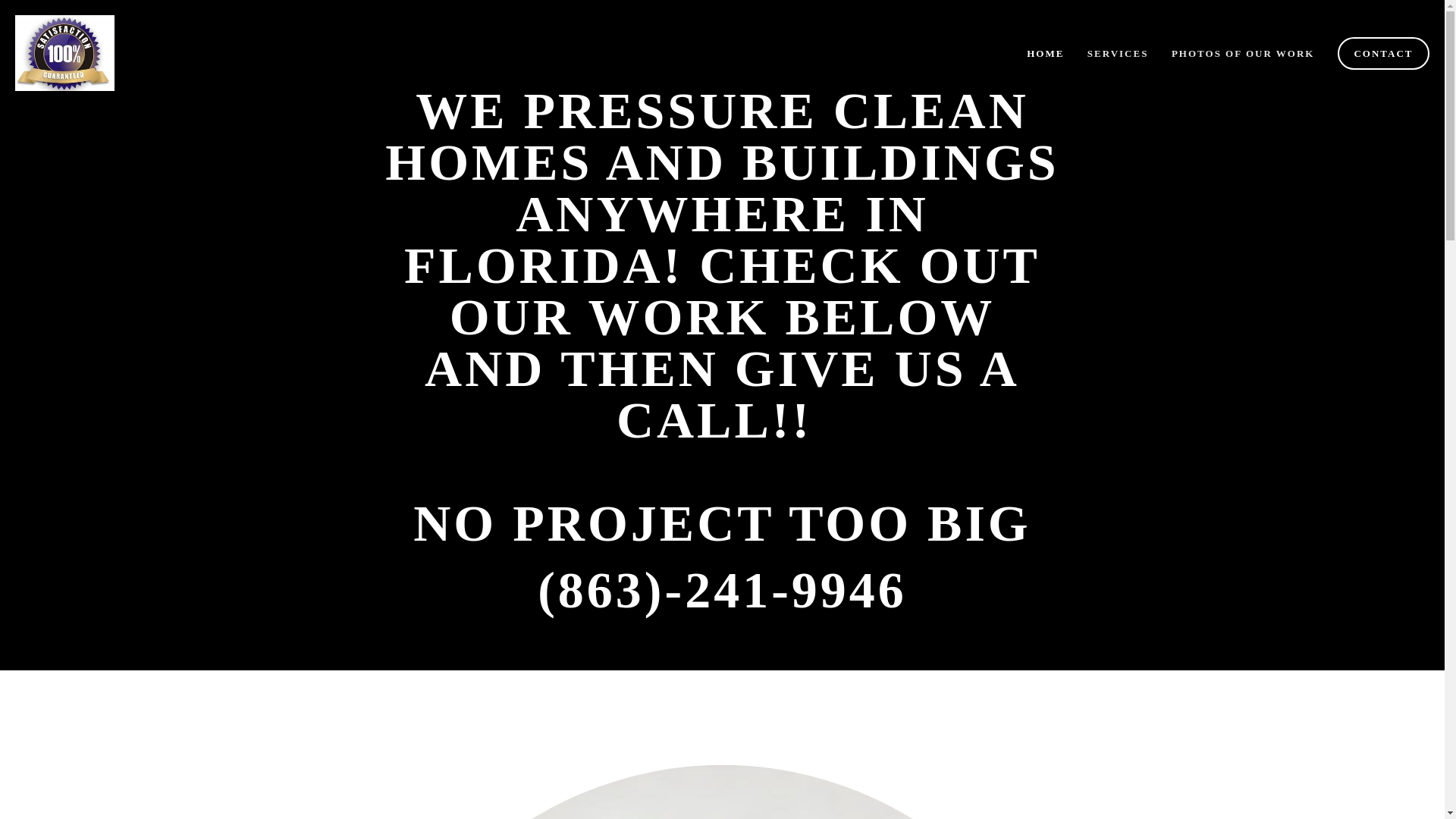 website screenshot of https://floridafreshexteriors.com/