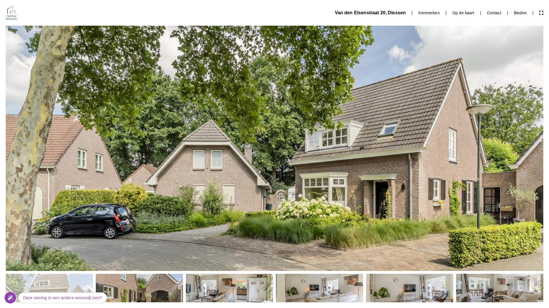 website screenshot of https://vandenelsenstraat20.nl/