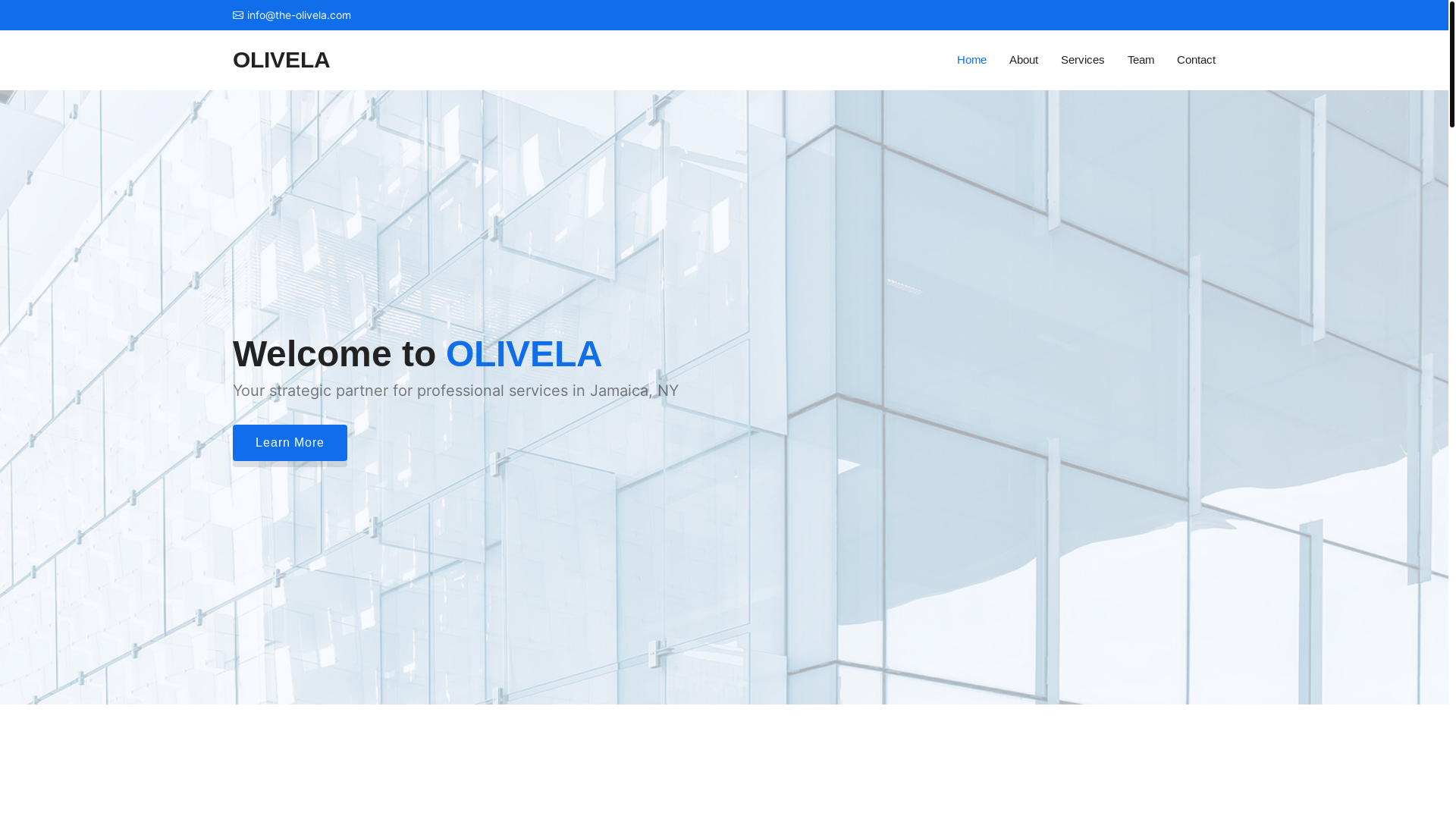 website screenshot of https://the-olivela.pages.dev/
