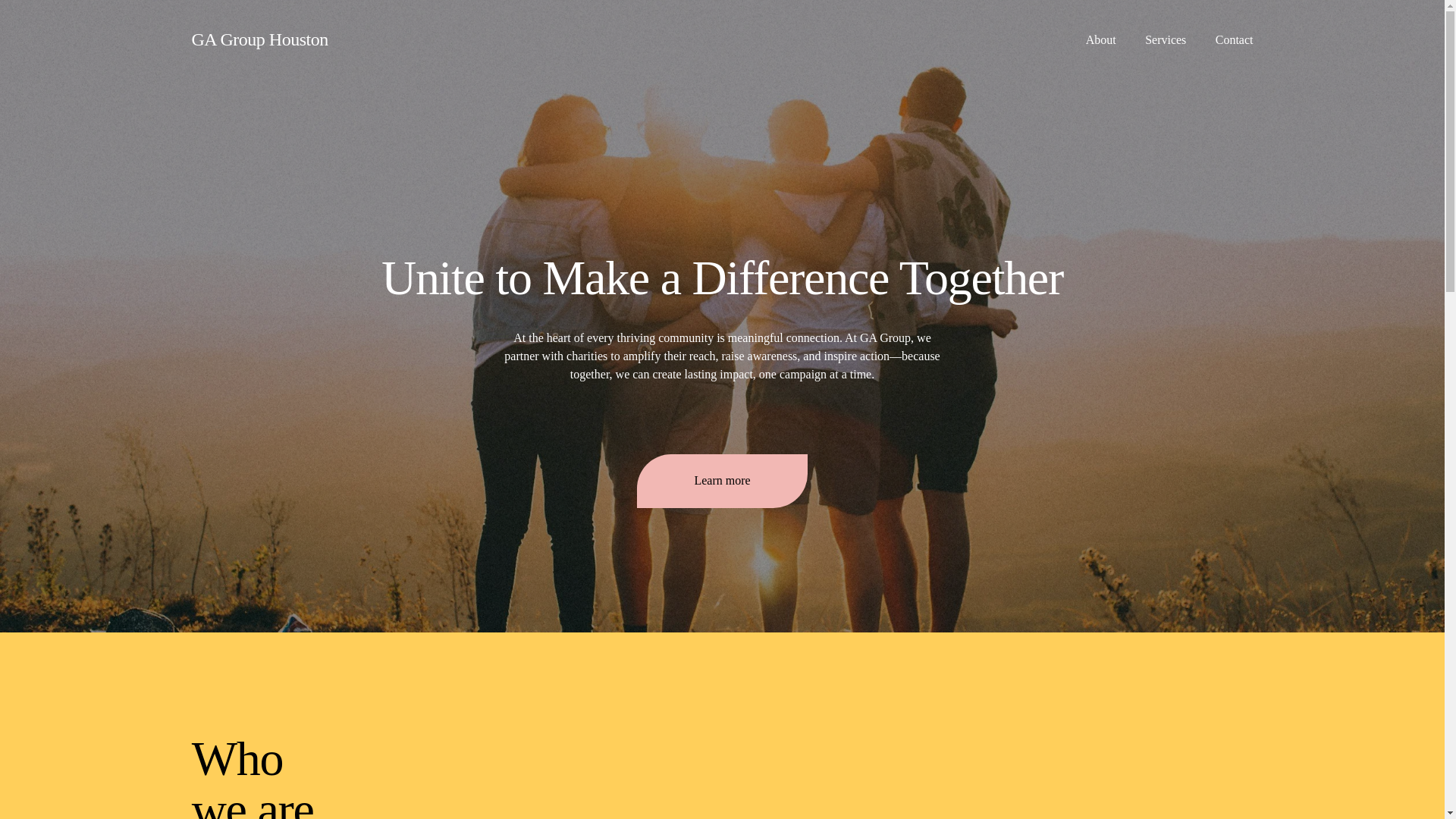website screenshot of https://gagroup-houston.com/