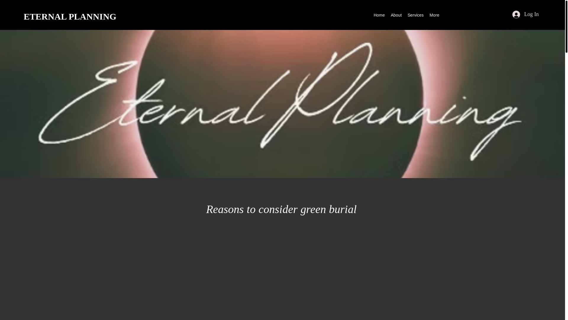 website screenshot of https://sceternalplanning.com/