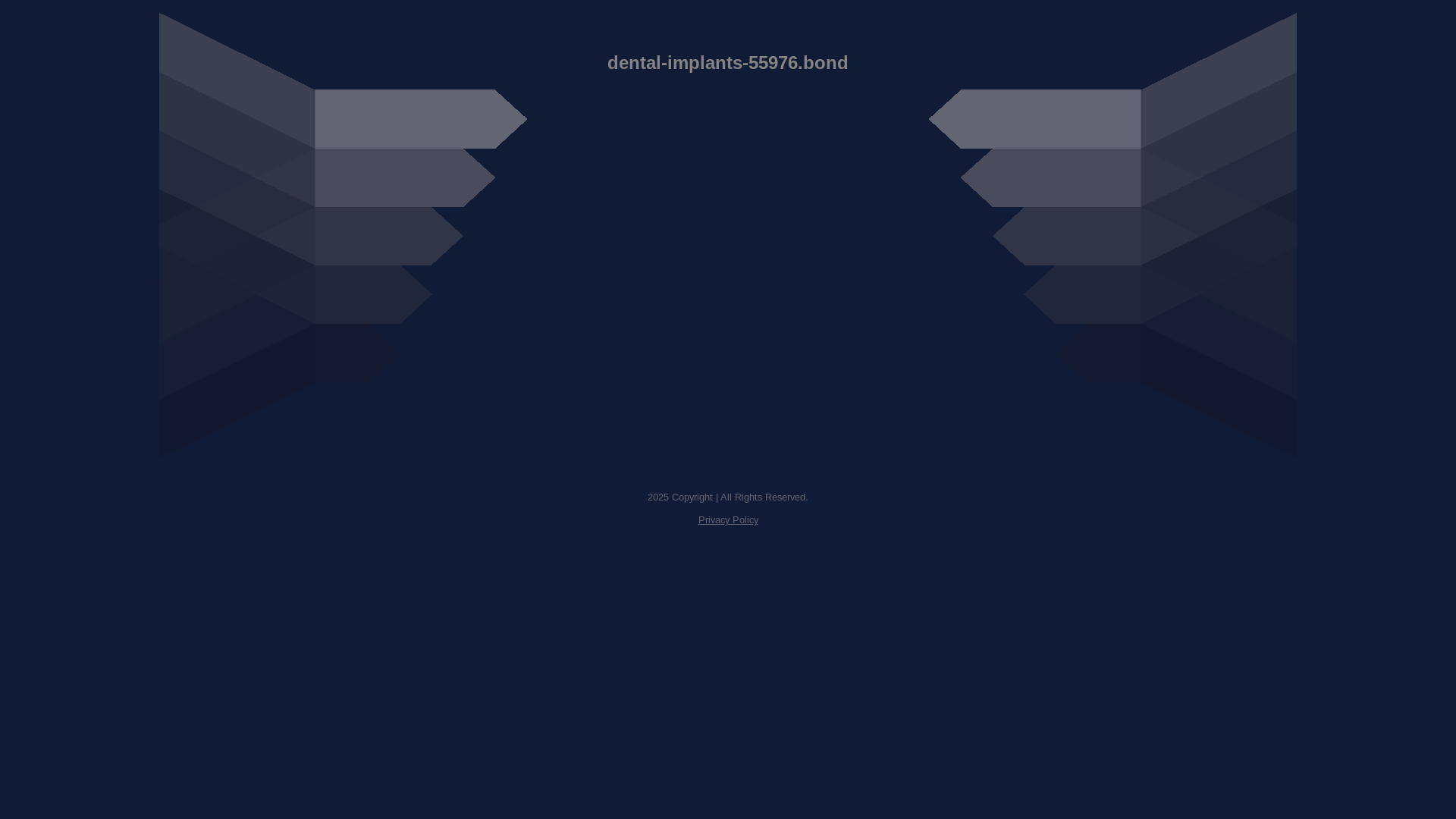 website screenshot of https://dental-implants-55976.bond/