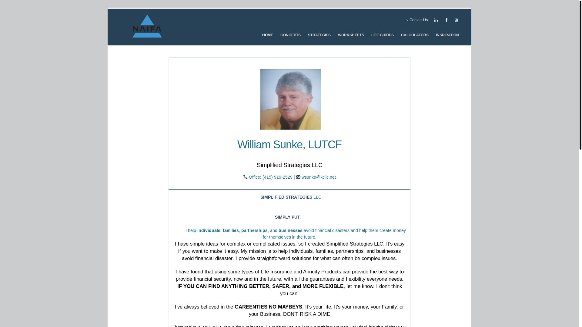 website screenshot of https://calmarinfs.com/