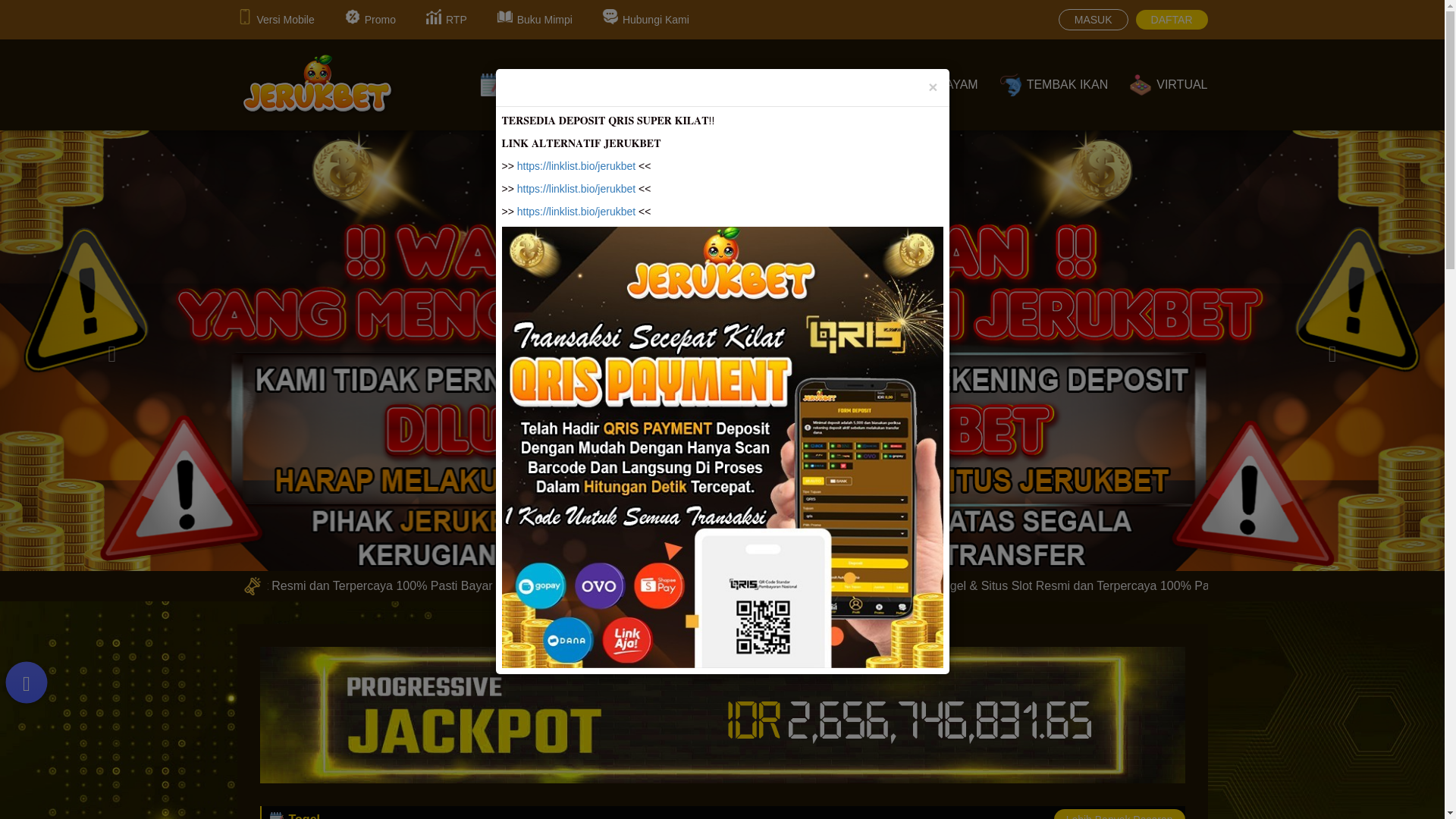 website screenshot of https://jerukbet-games.com/