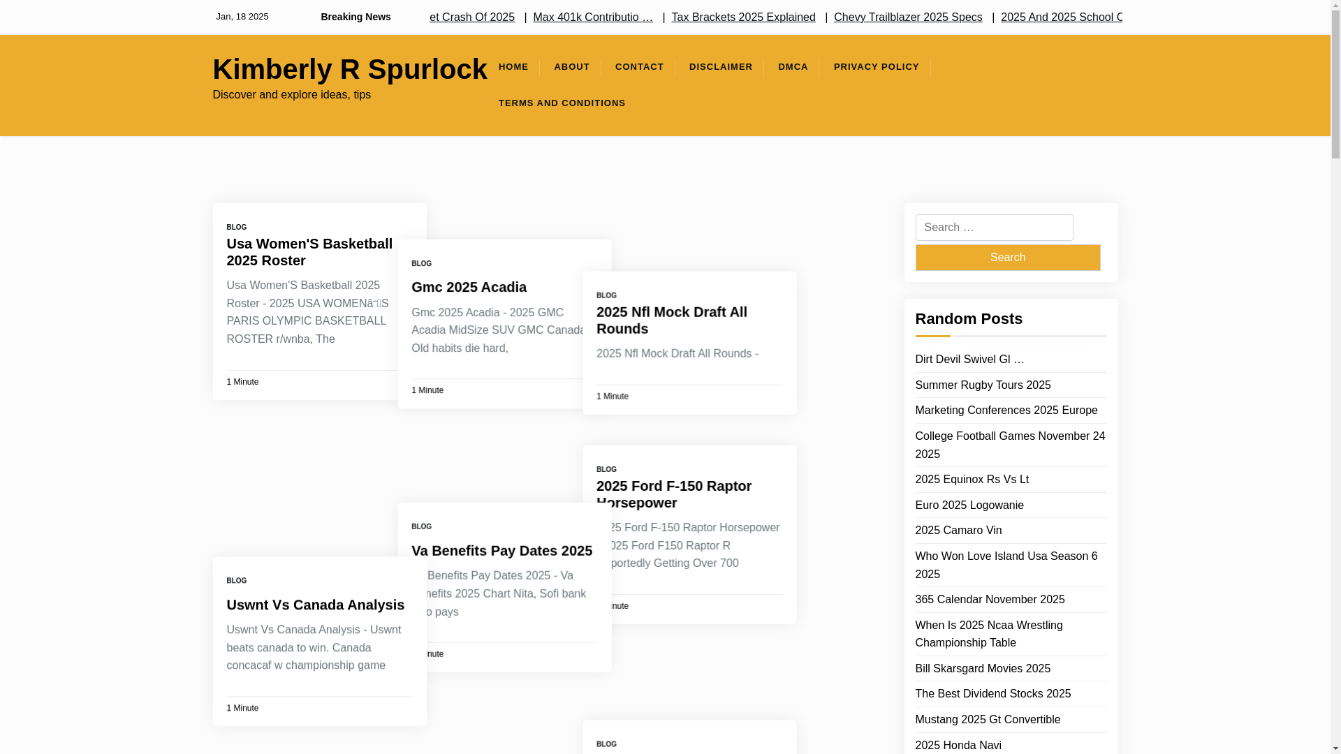 website screenshot of https://kimberlyrspurlockj.pages.dev/
