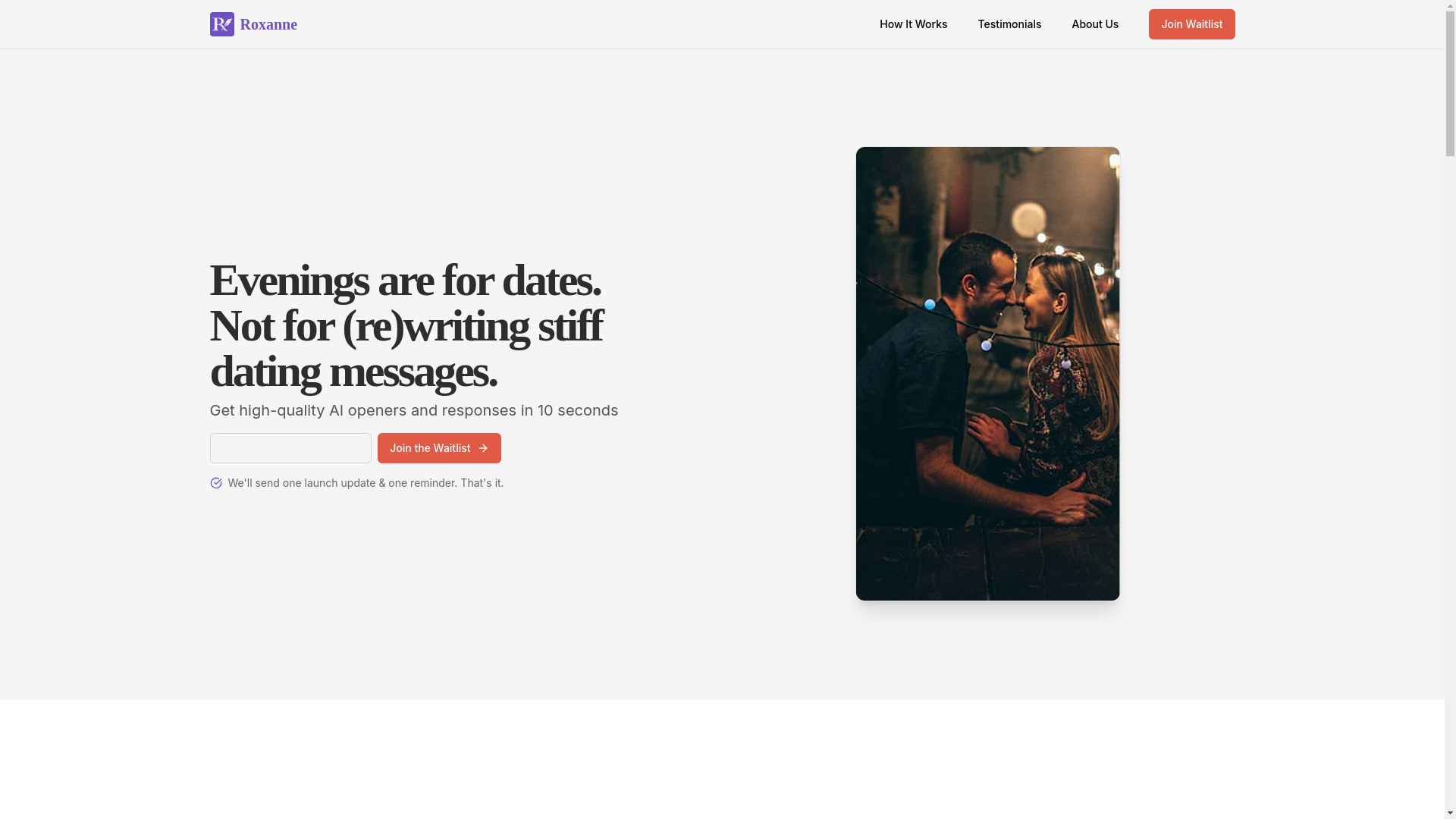 website screenshot of https://roxanne-web.pages.dev/