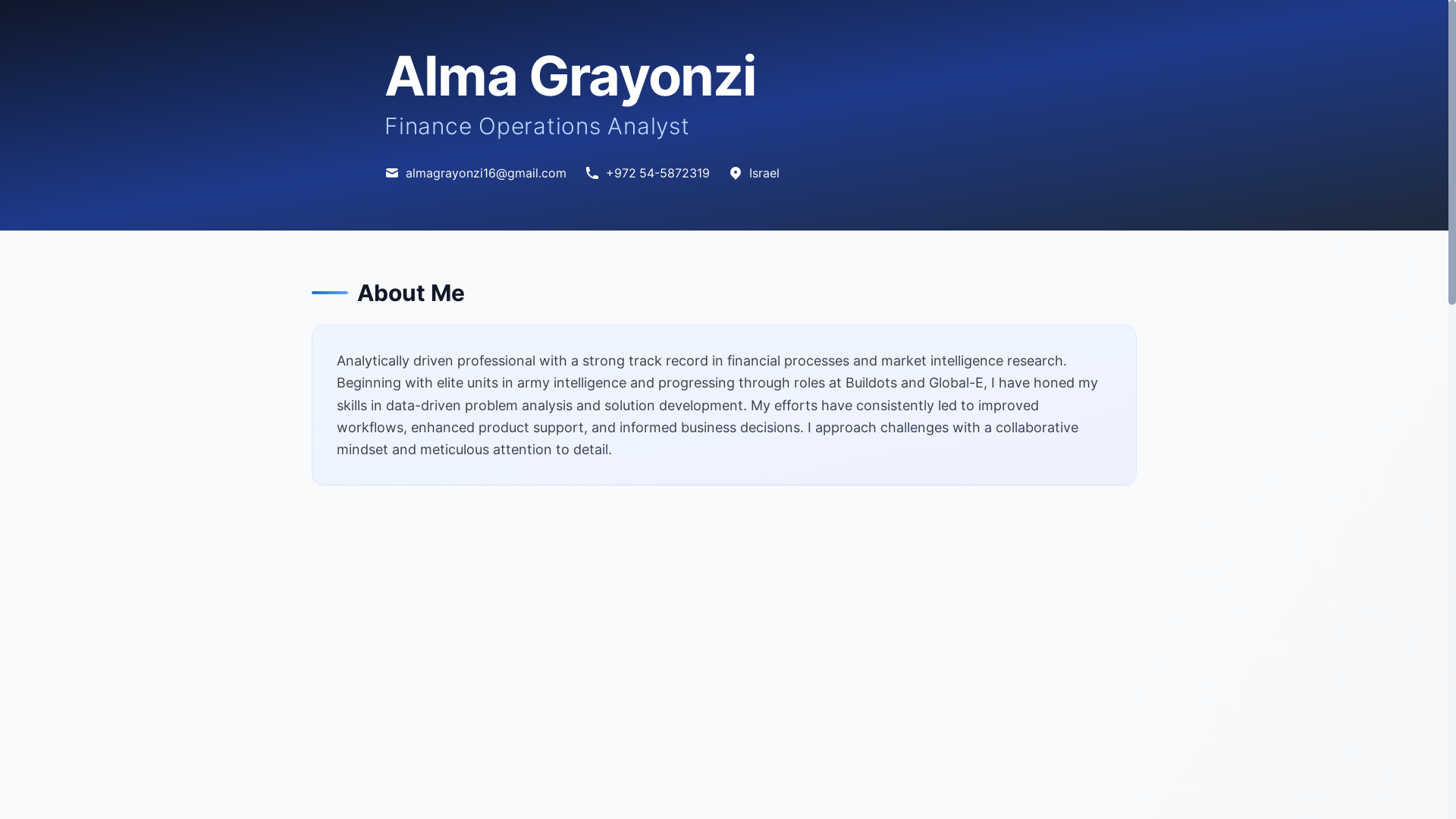 website screenshot of https://almacv.pages.dev/