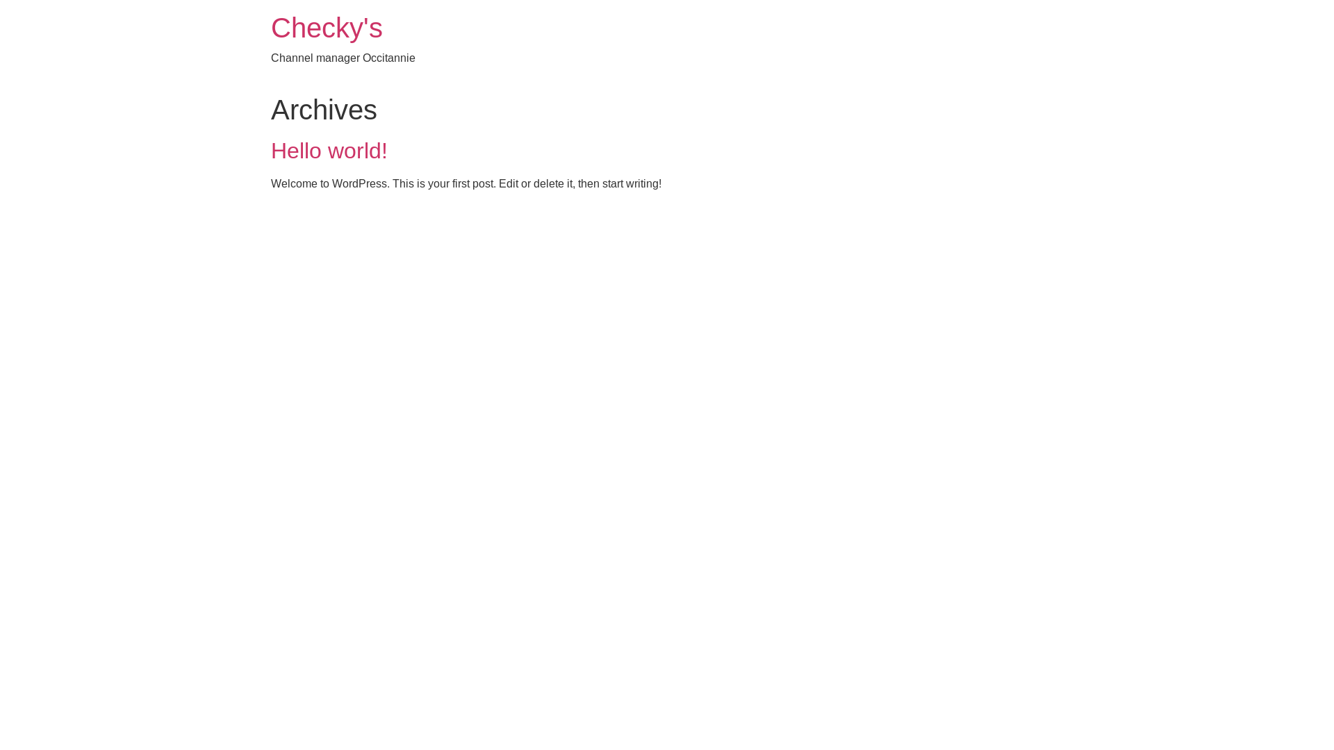 website screenshot of https://checkys.fr/