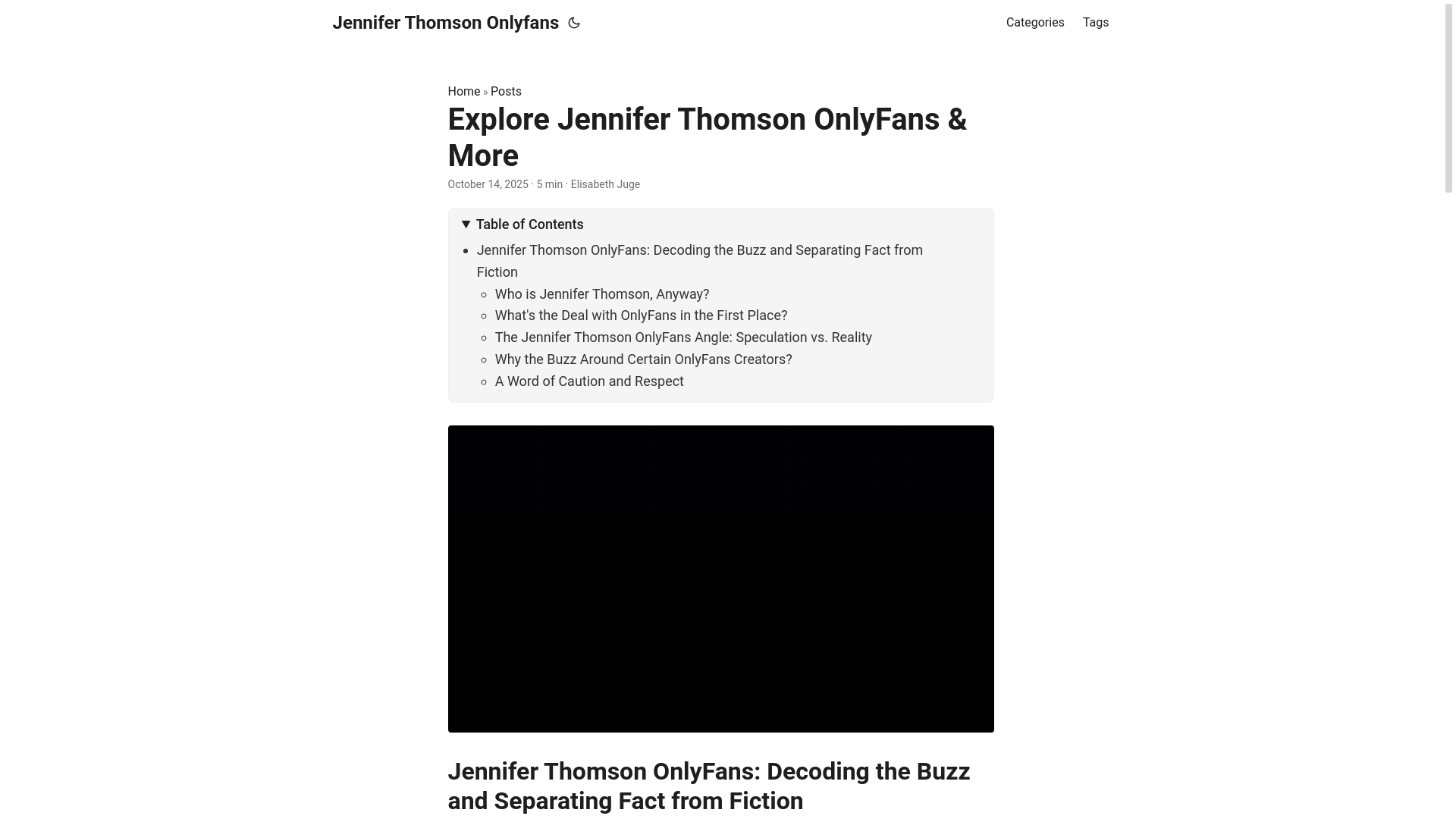 website screenshot of https://jennifer-thomson-onlyfans.pages.dev/