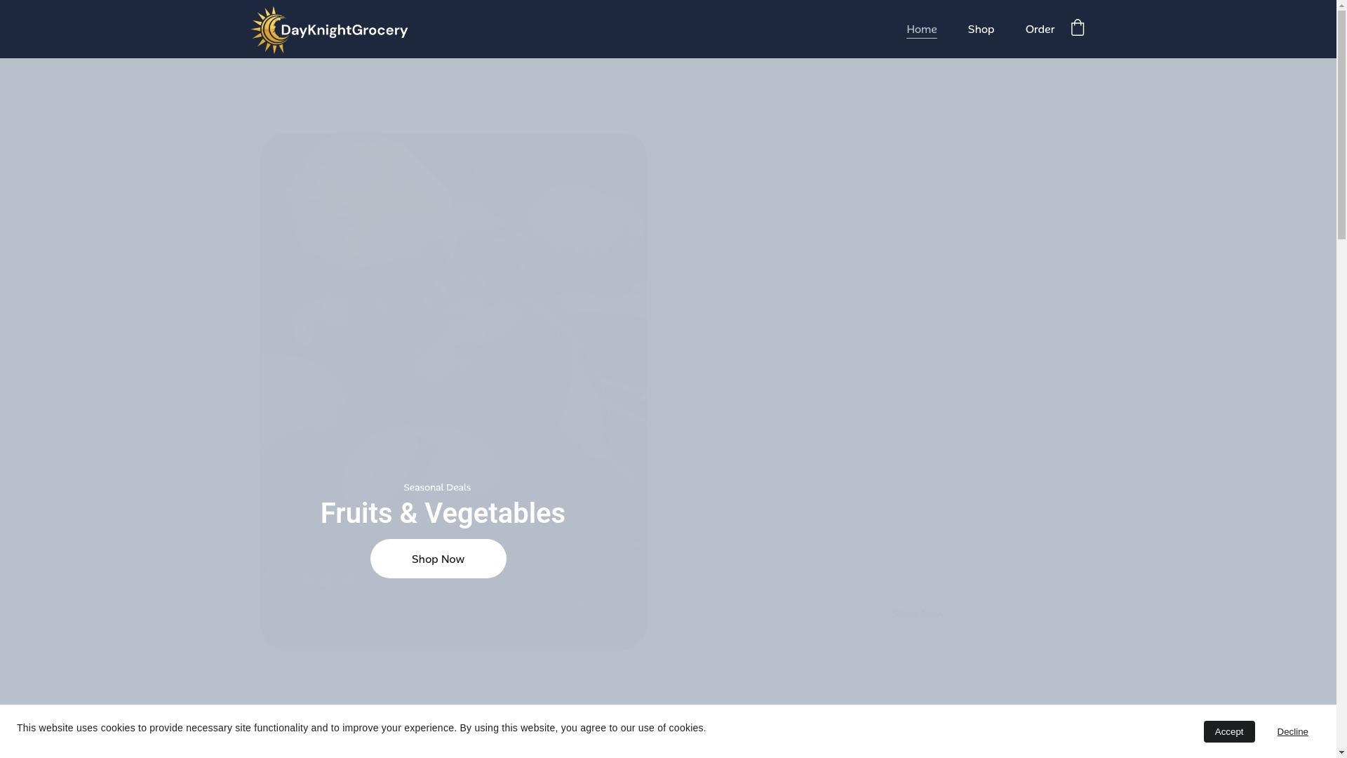 website screenshot of https://dayknight.in/