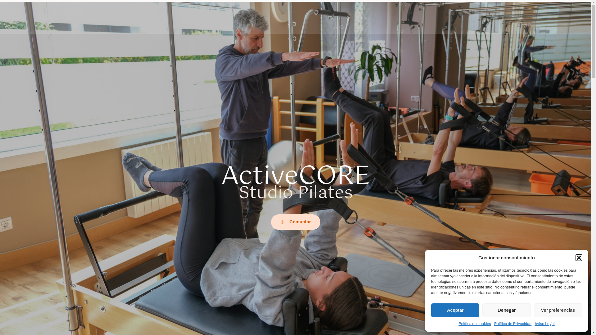 website screenshot of https://activecorestudio.es/