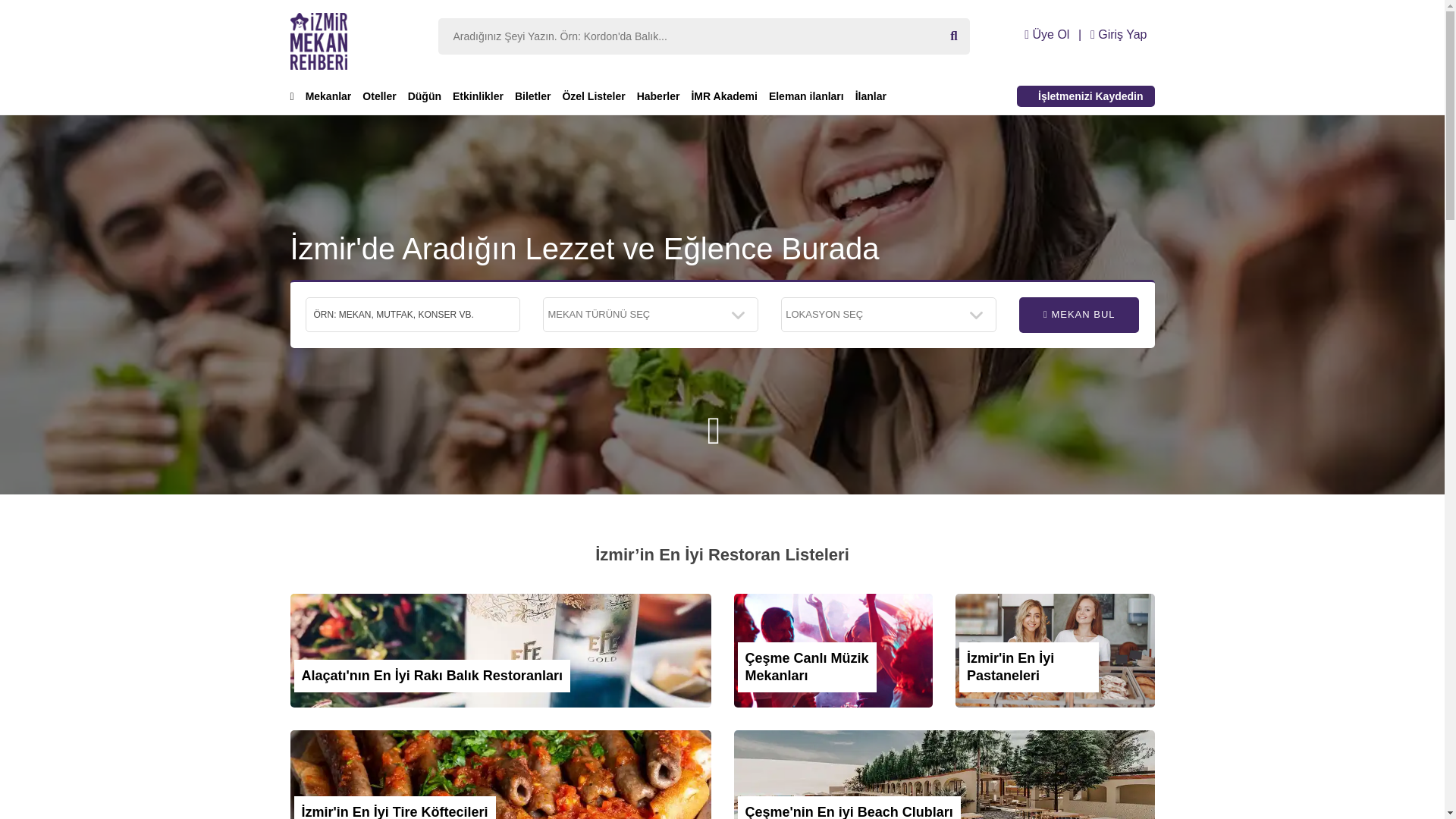website screenshot of https://iyimasa.com.tr/