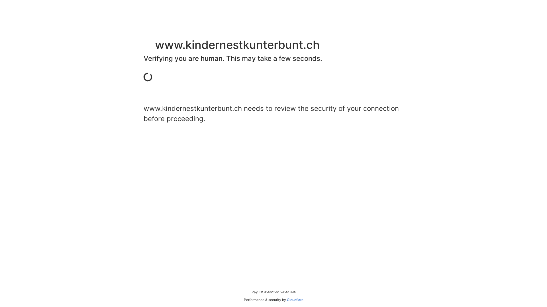 website screenshot of https://kindernestkunterbunt.ch/