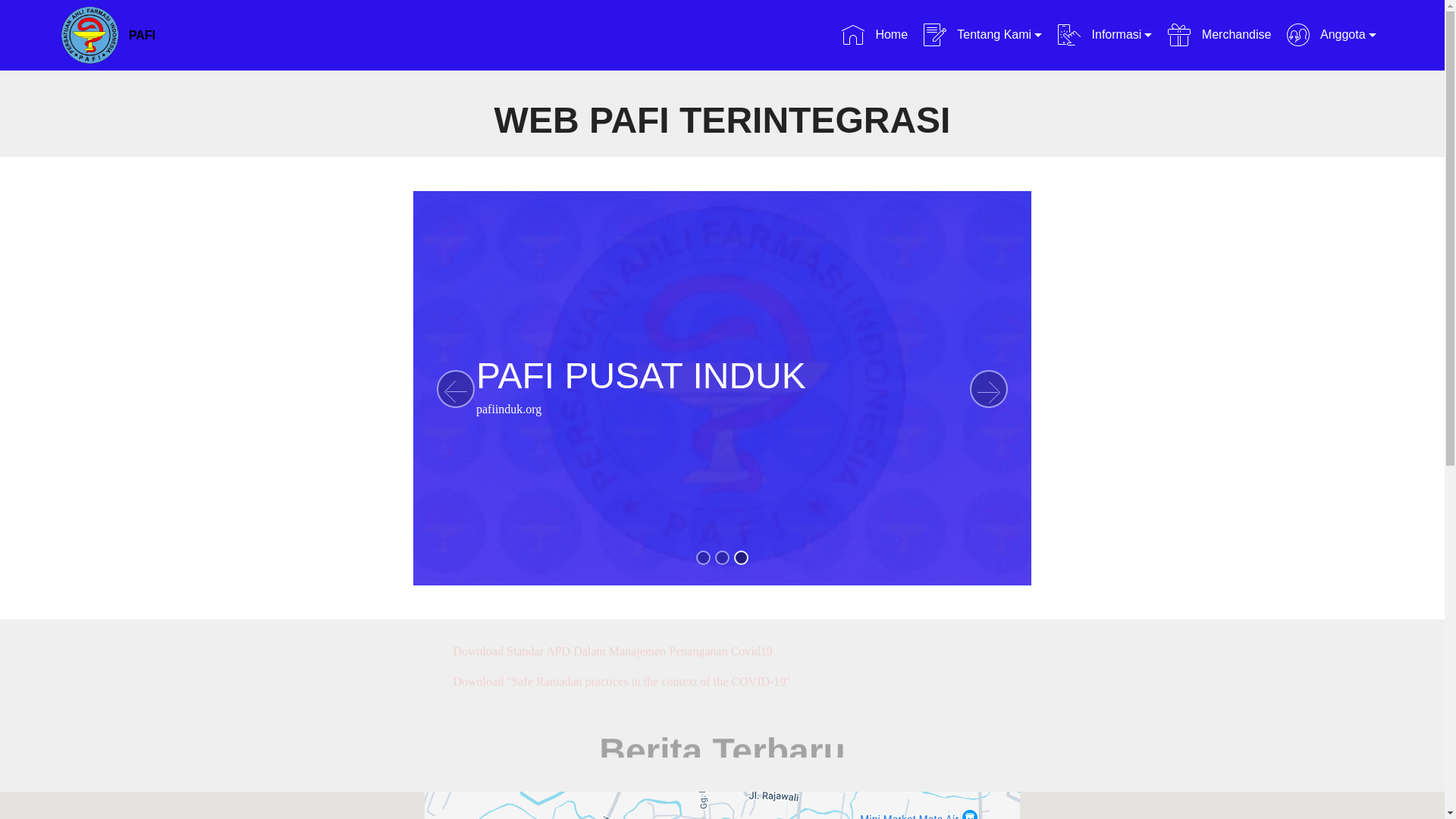 website screenshot of https://pafi-bengkuluutara-org.pages.dev/