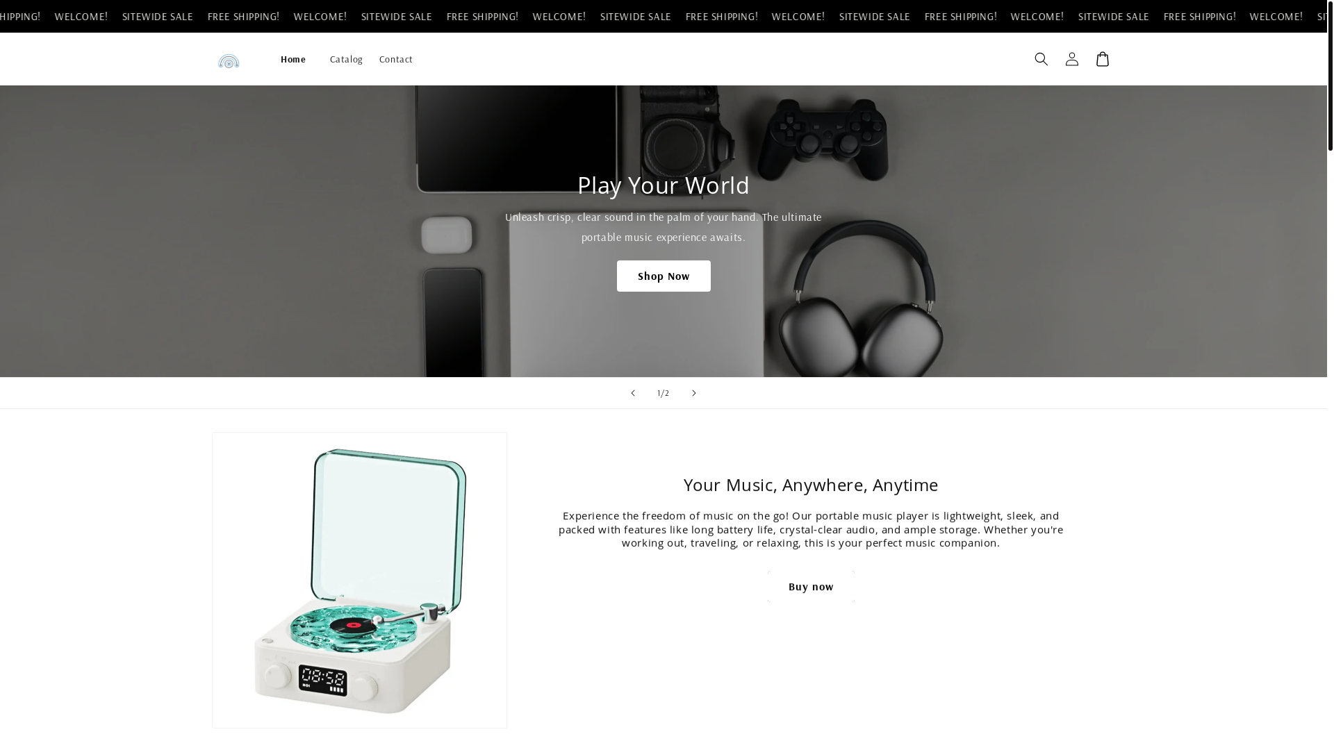 website screenshot of https://orbixtech.store/