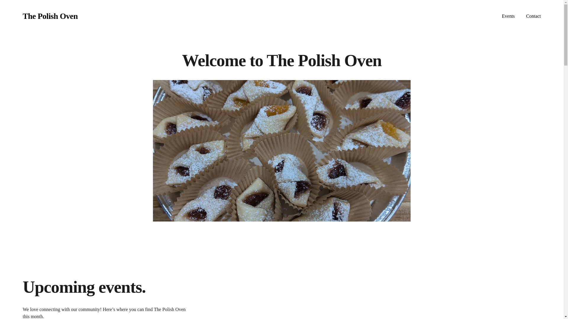 website screenshot of https://thepolishoven.com/
