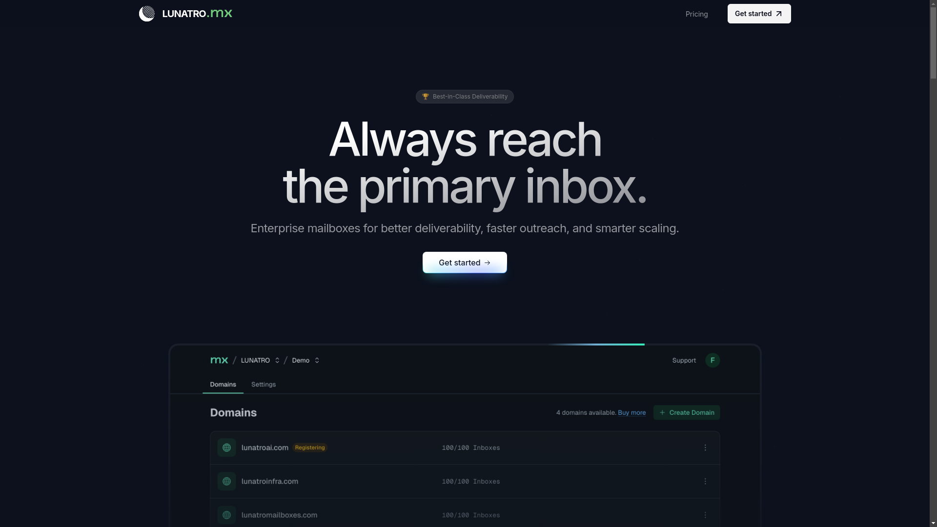 website screenshot of https://qualityprospecting.com/