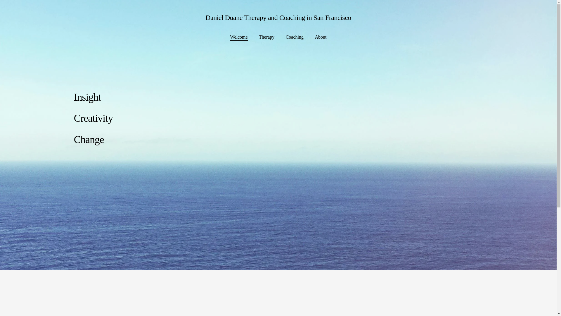 website screenshot of https://danielduanetherapy.com/