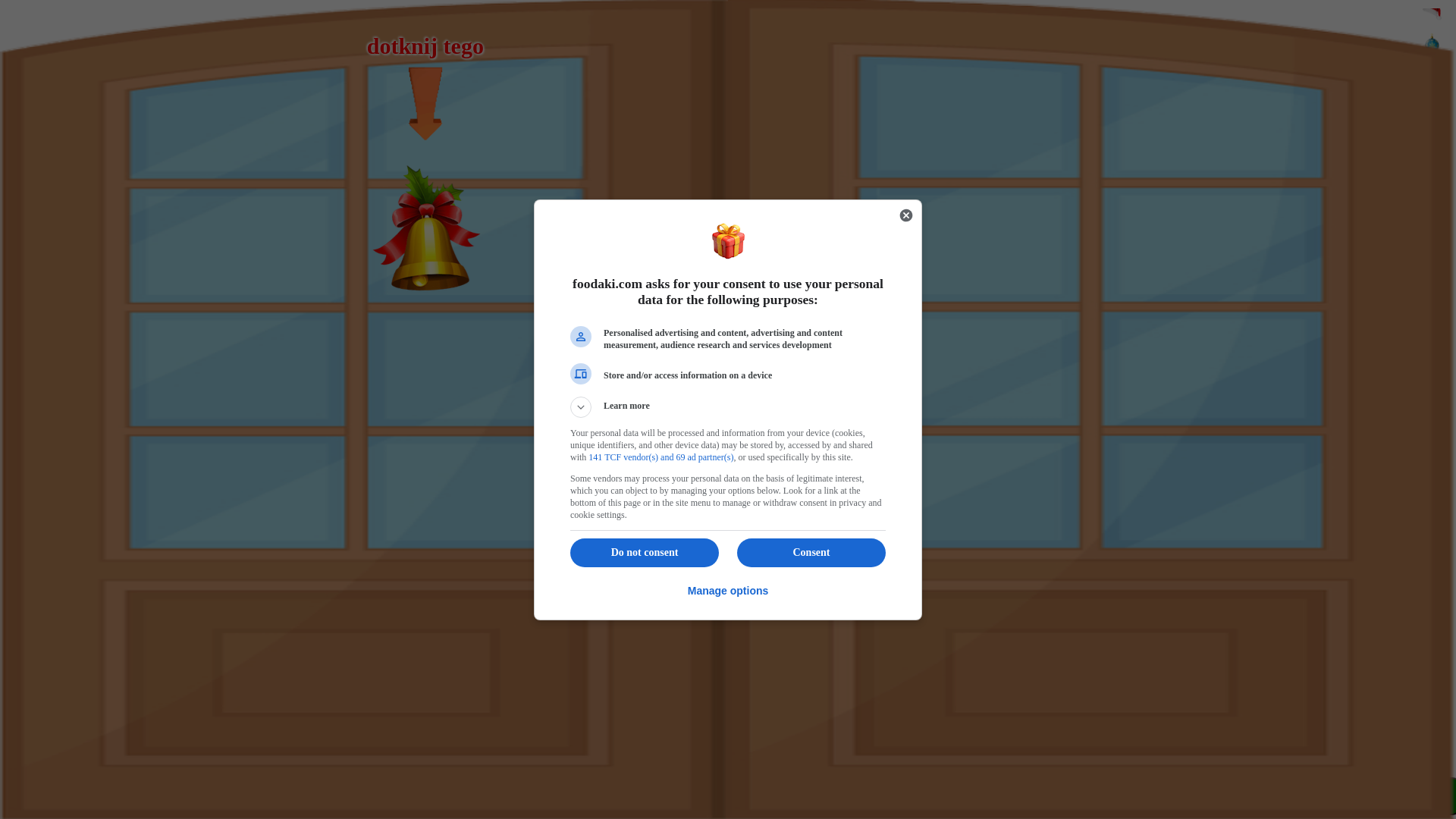 website screenshot of https://foodaki.com/pl/?n=Anna&t=fm