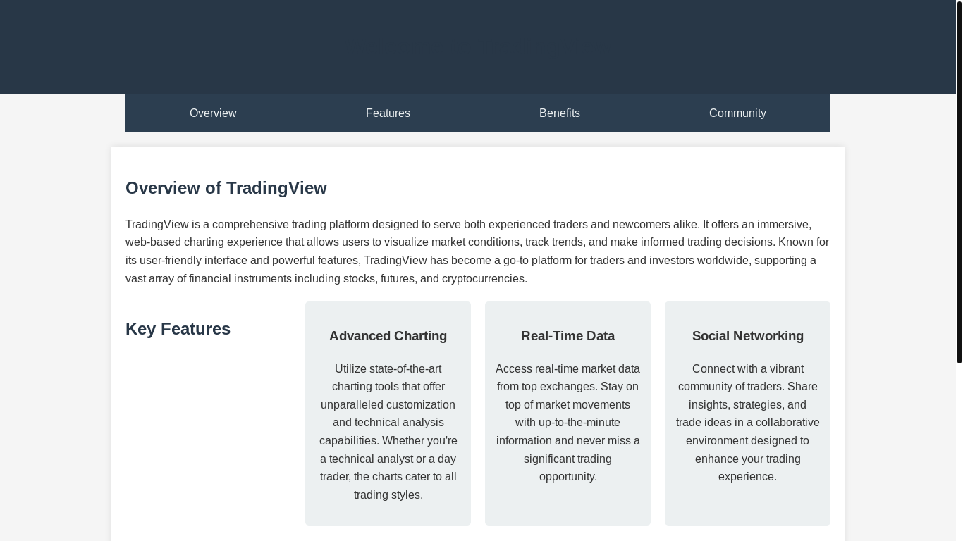 website screenshot of https://tradingviewprime.com/