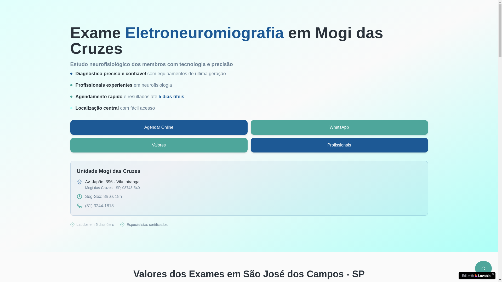 website screenshot of https://enmgmogidascruzes.com.br/
