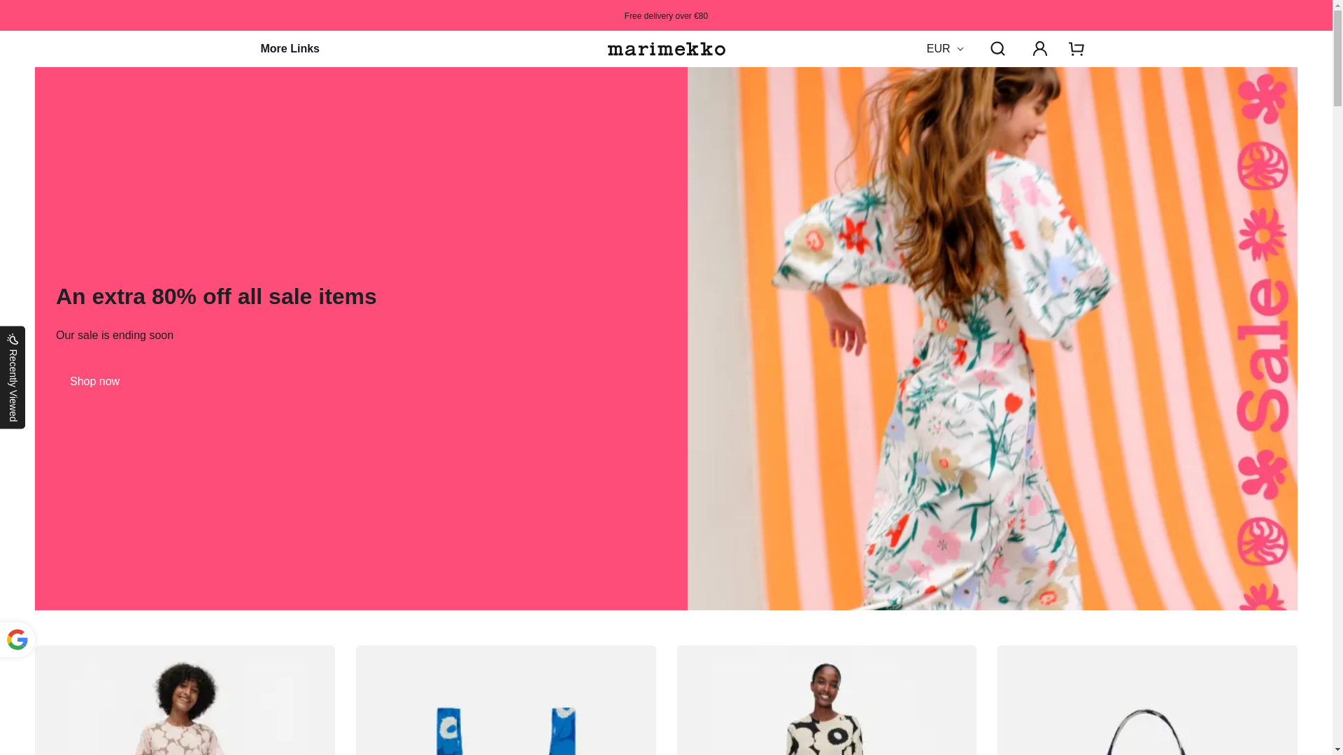 website screenshot of https://marimekko-sales.com/