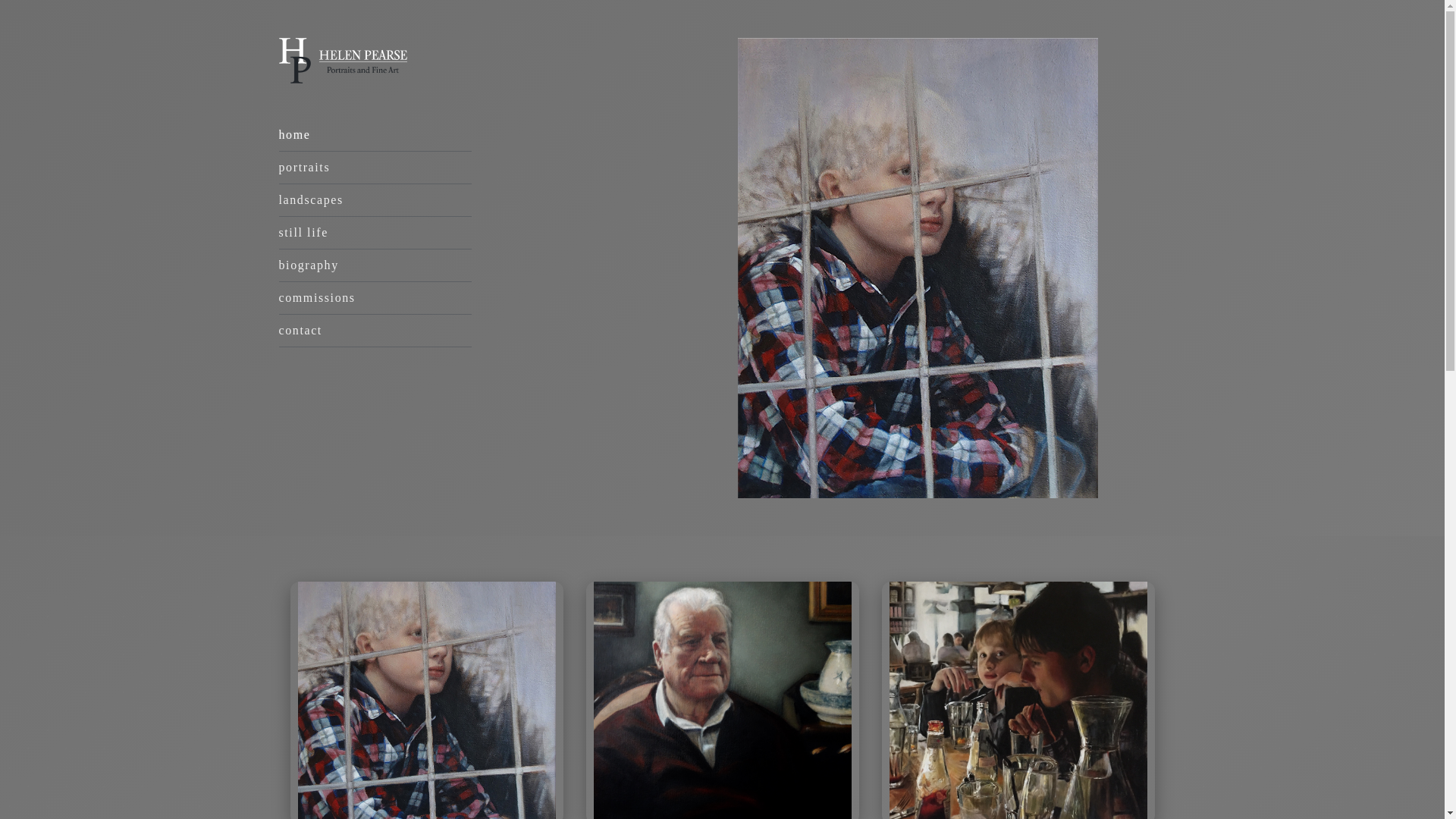 website screenshot of https://helenpearseart.com/