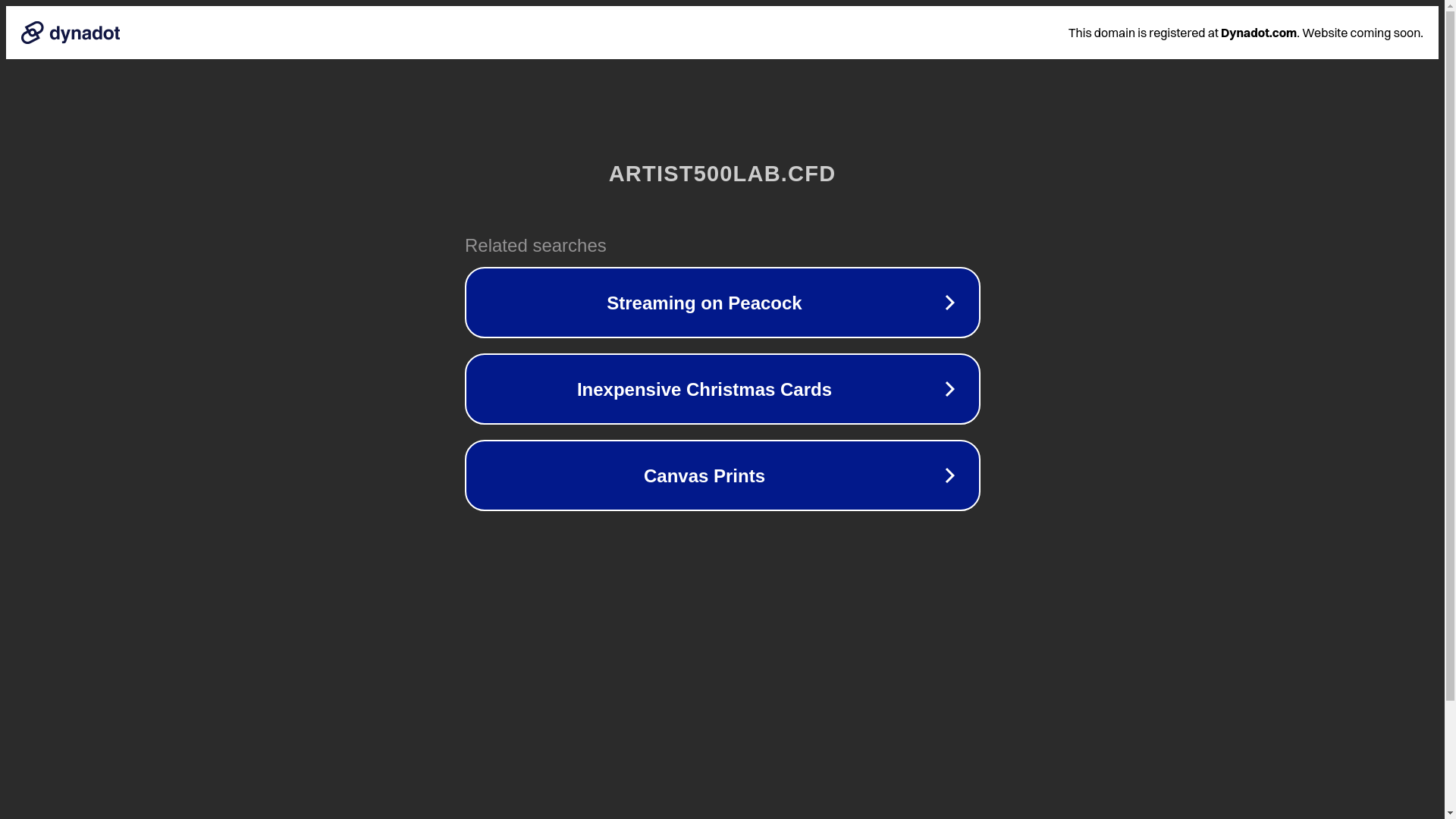 website screenshot of https://artist500lab.cfd/