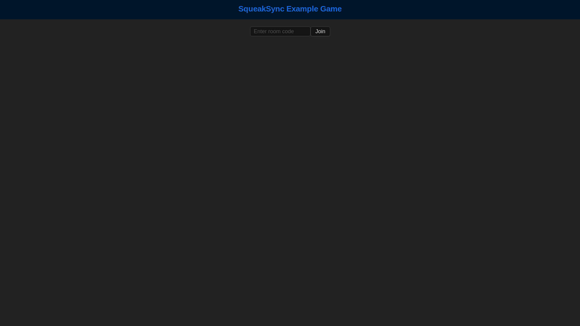 website screenshot of https://squeaklab-example-1.pages.dev/