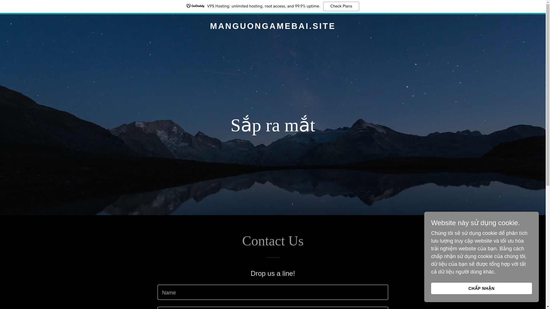 website screenshot of https://manguongamebai.site/