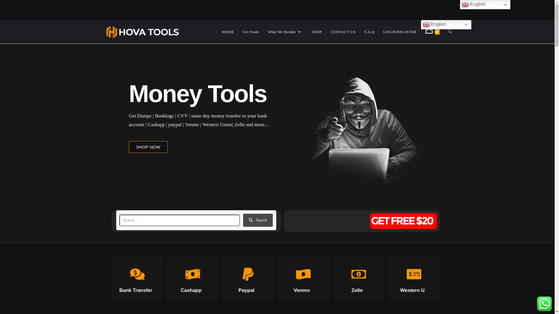 website screenshot of https://hovatools.com/