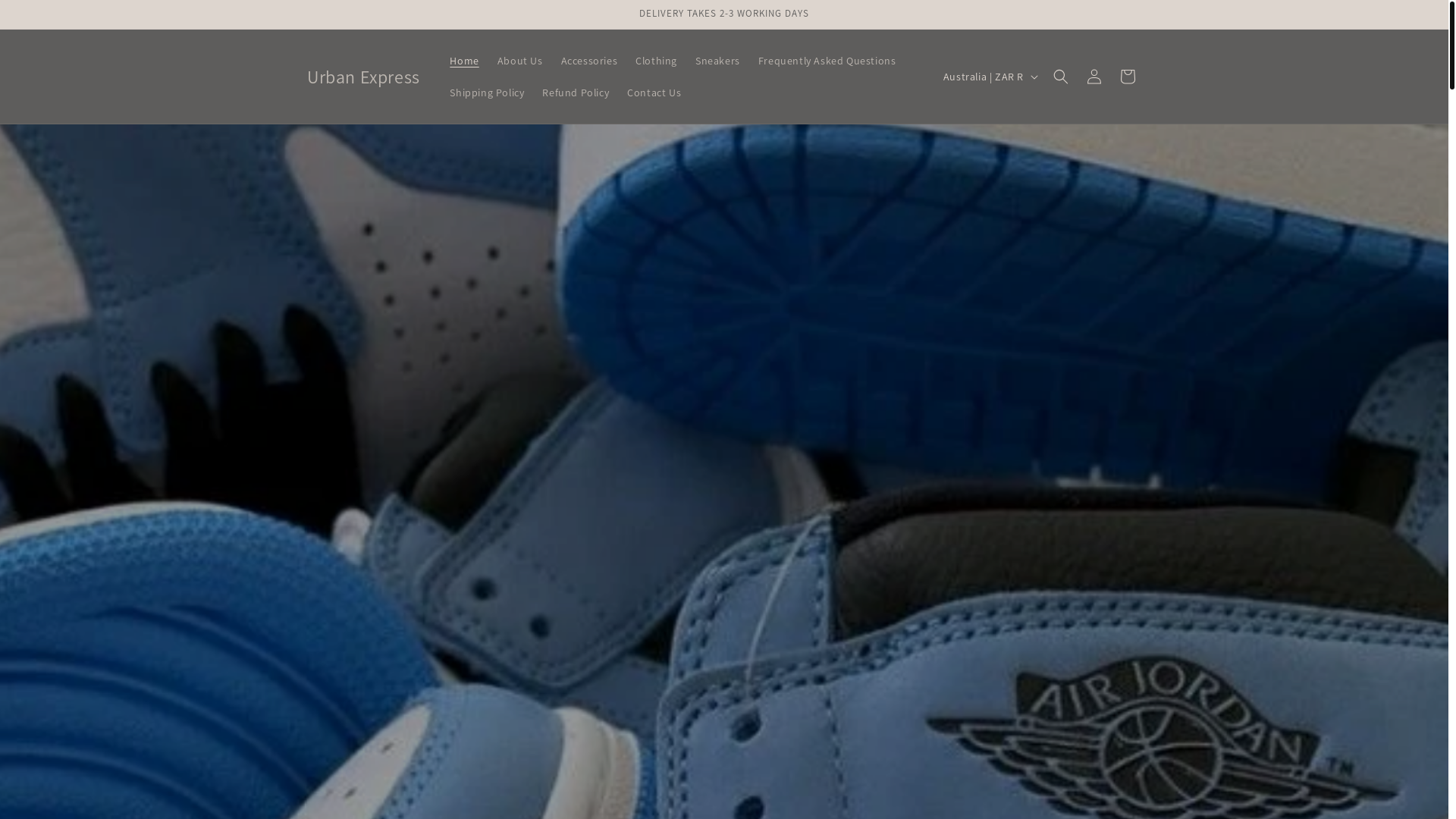 website screenshot of https://urbanexpress.company/