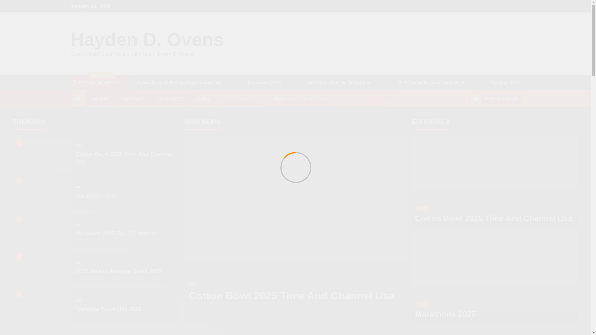 website screenshot of https://haydendovens.pages.dev/