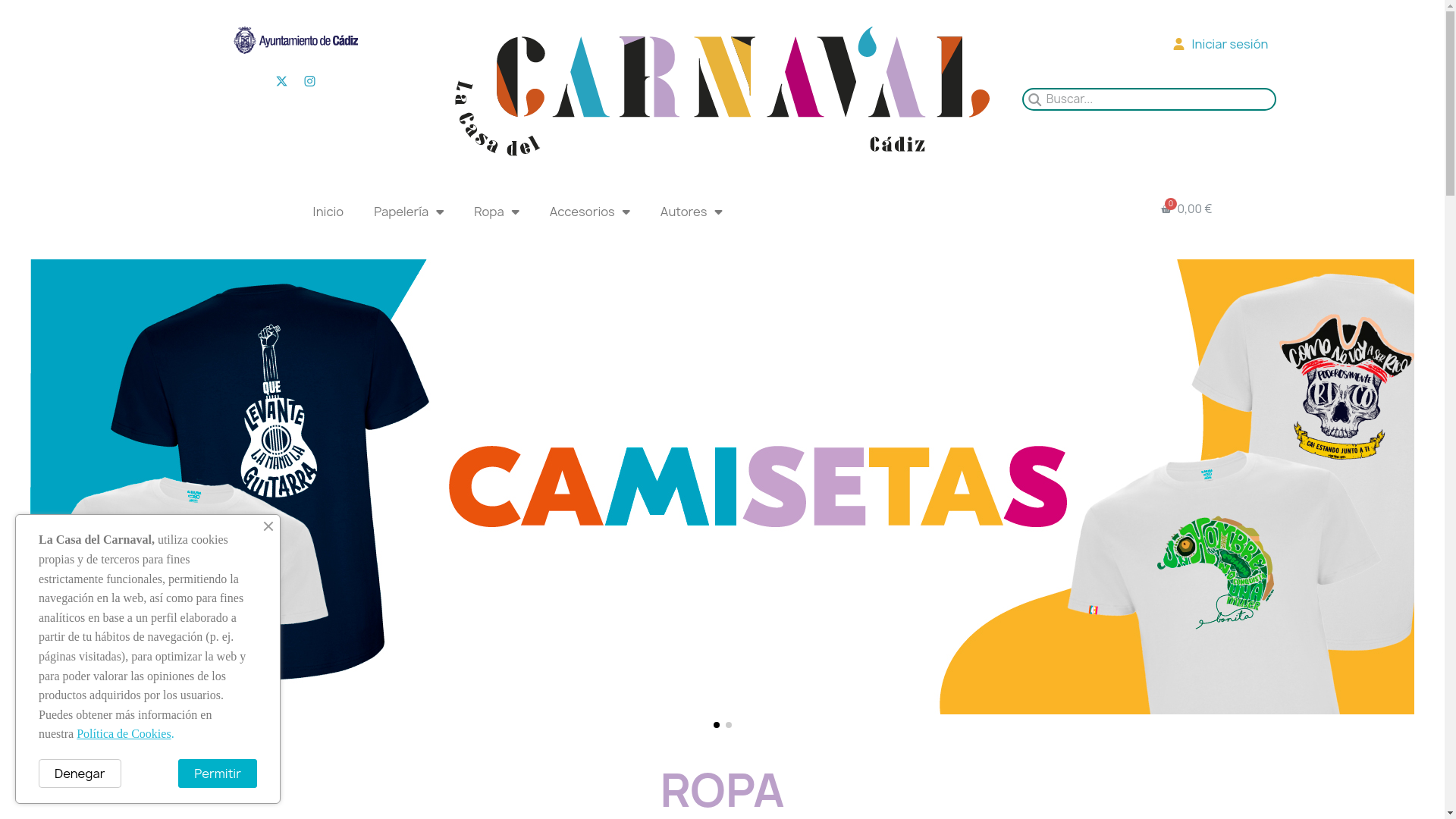 website screenshot of https://elmuseodelcarnaval.com/