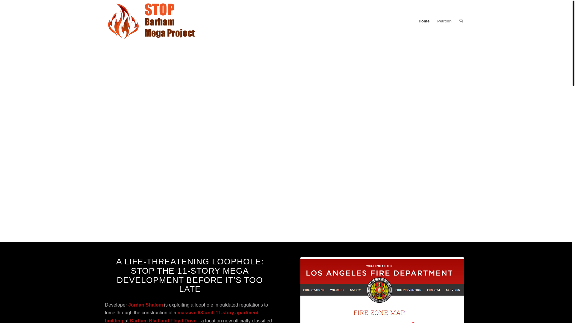 website screenshot of https://stopbarhammegaproject.com/