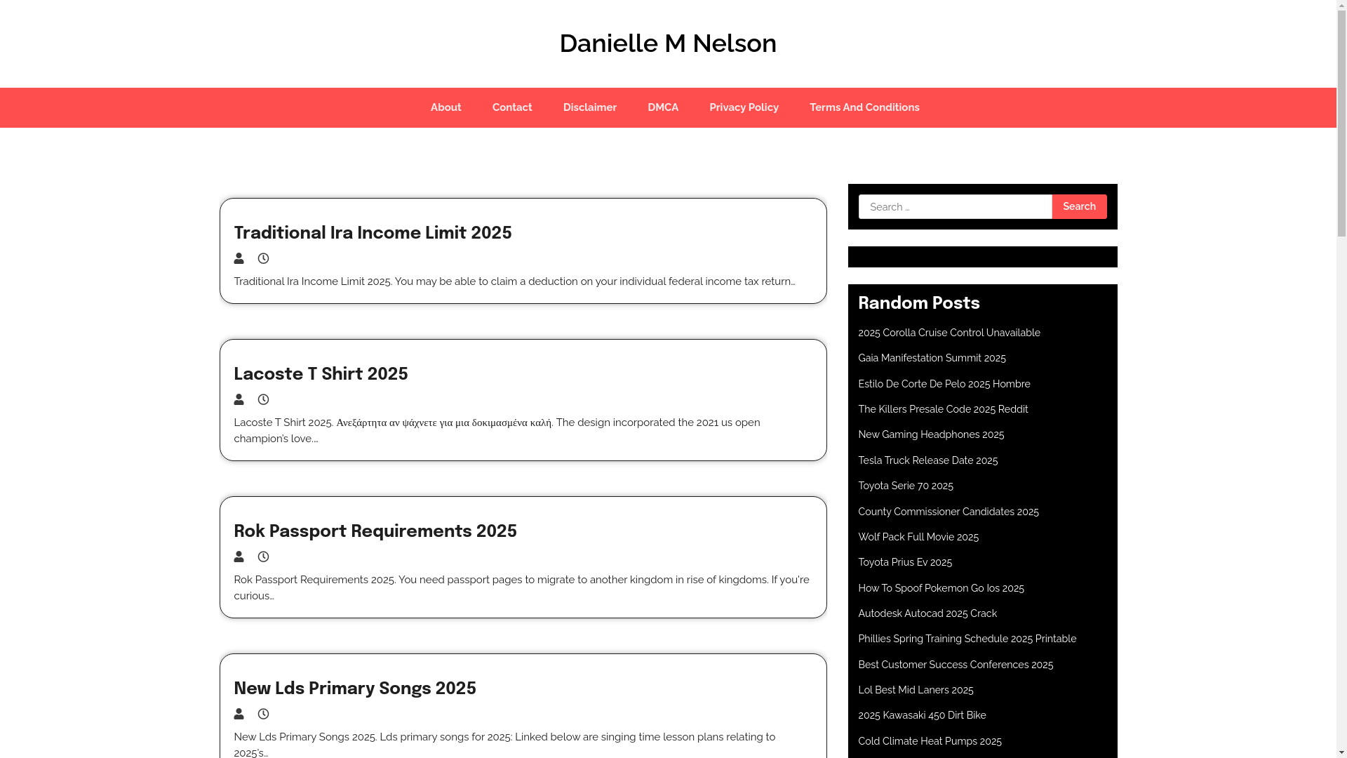 website screenshot of https://daniellemnelsong.pages.dev/