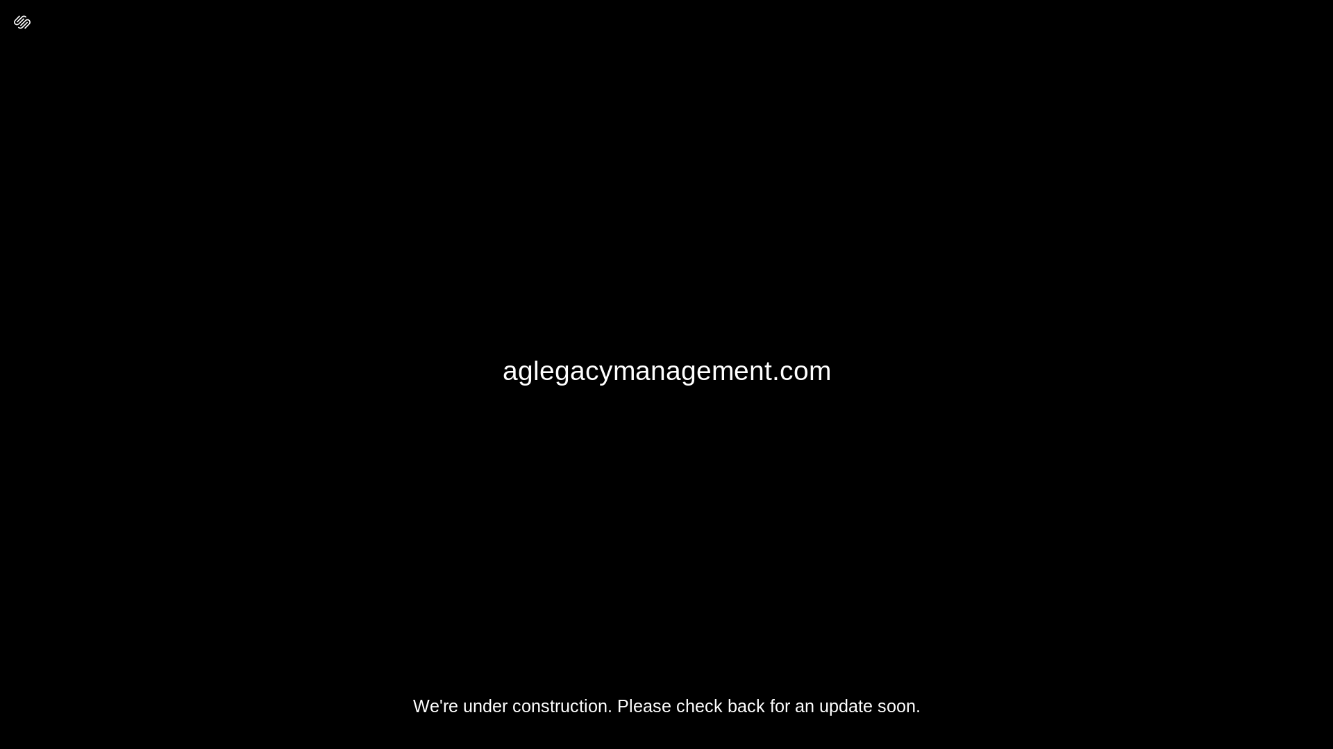 website screenshot of https://aglegacymanagement.com/