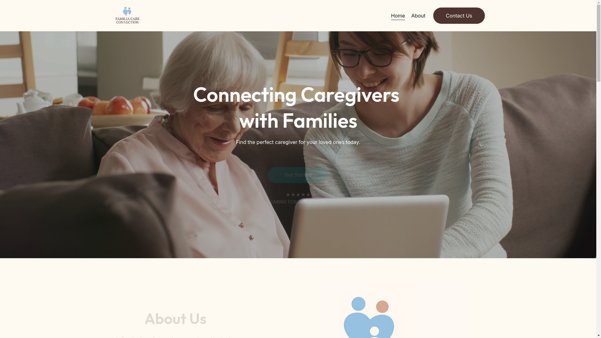 website screenshot of https://familiacarec.com/