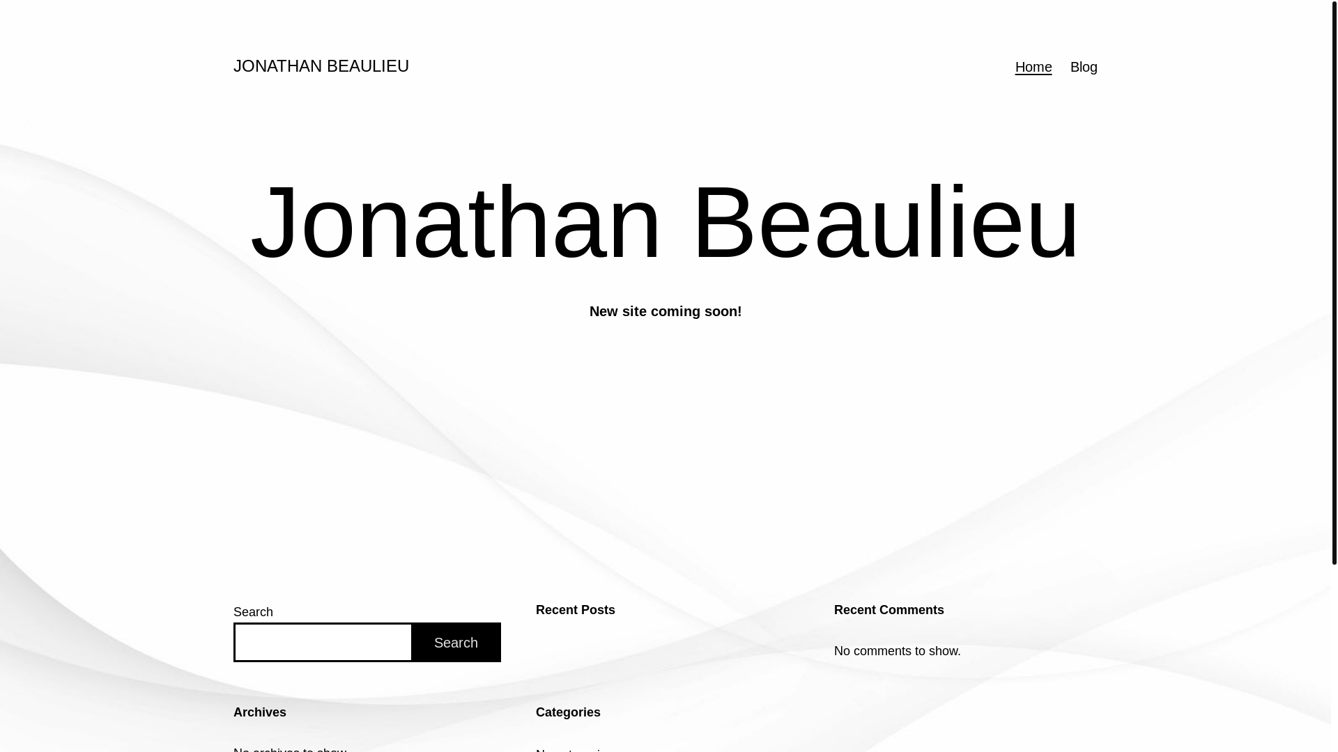 website screenshot of https://jonathan-beaulieu.com/