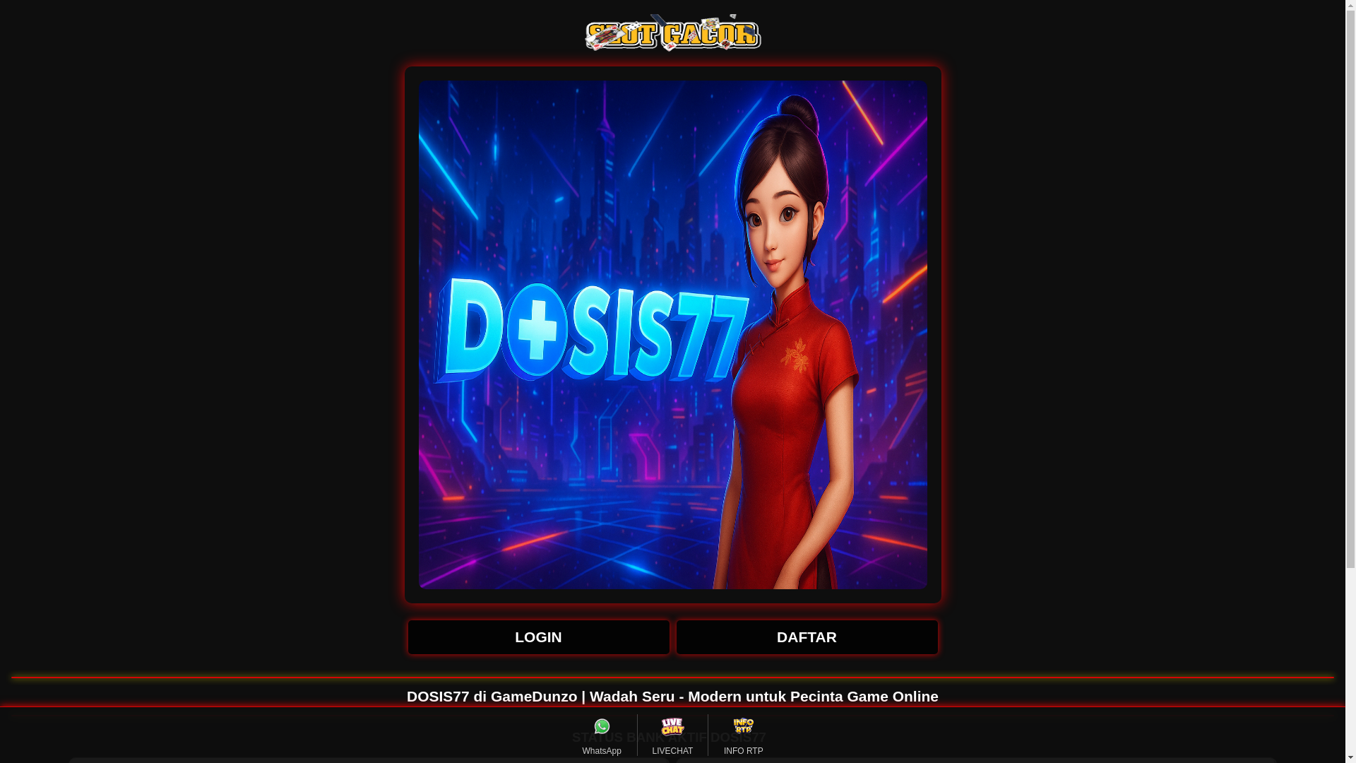 website screenshot of https://dosis77-daftar.pages.dev/
