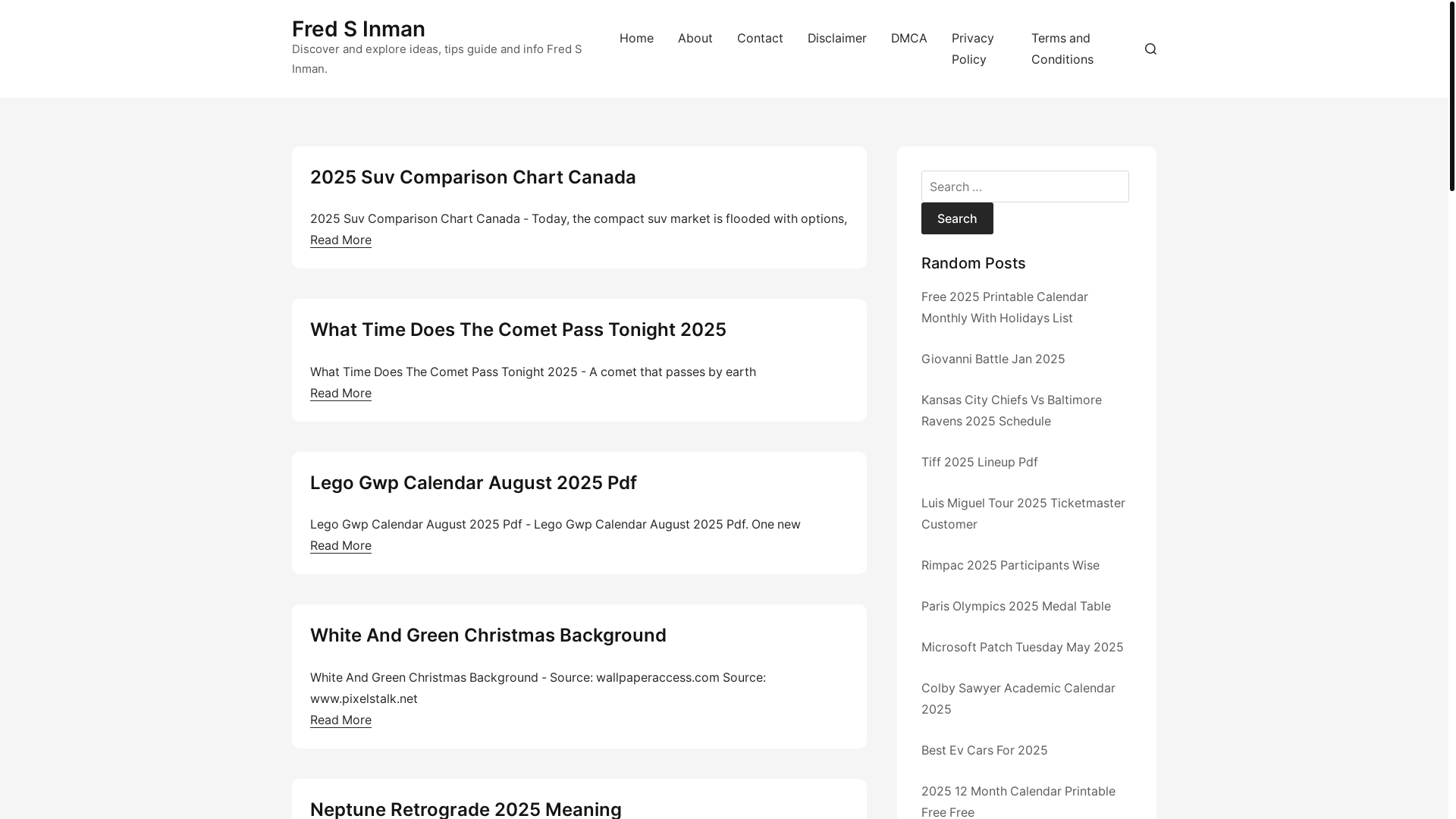website screenshot of https://fredsinmanc.pages.dev/