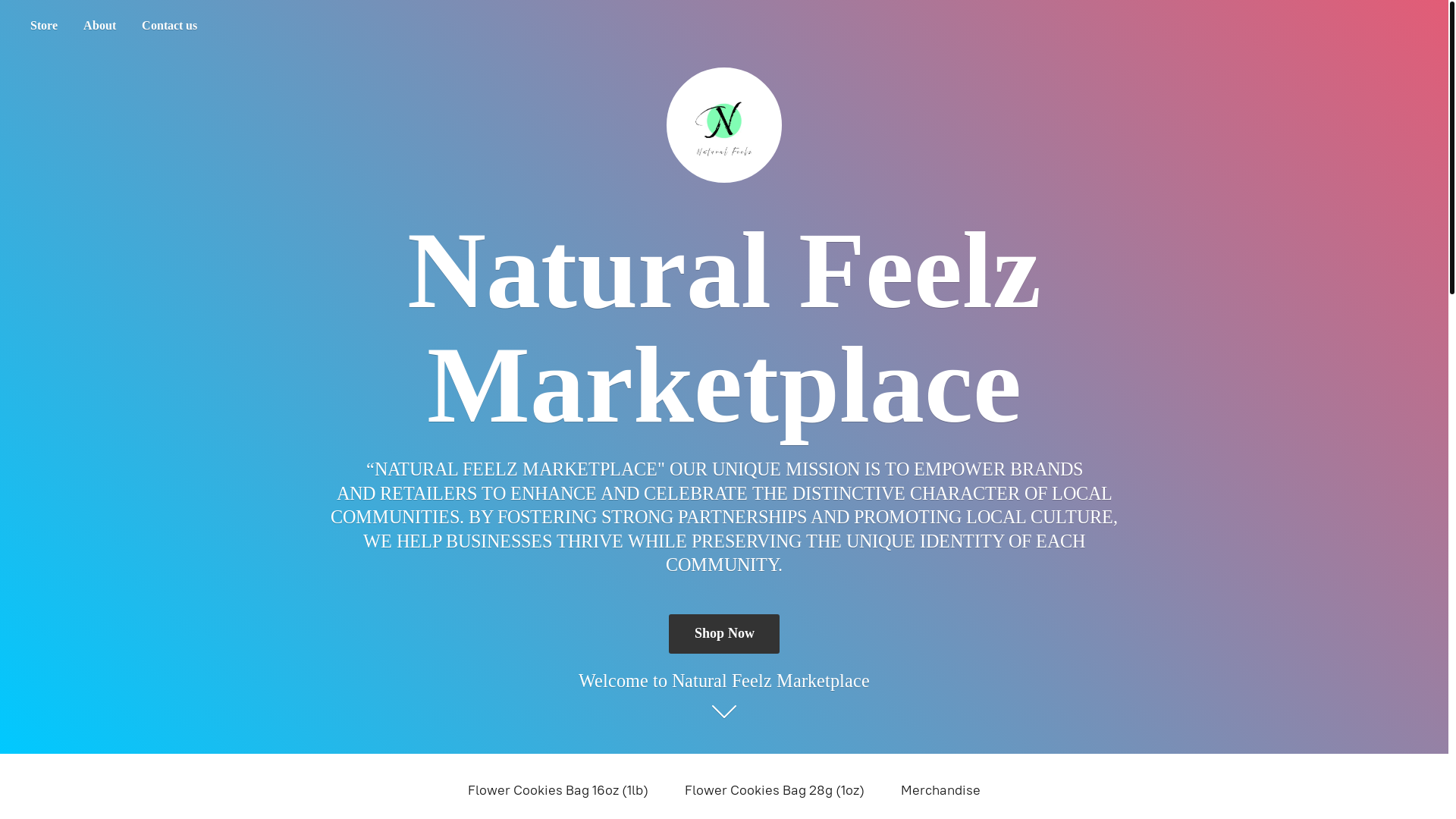 website screenshot of https://naturalfeelzhemp.com/