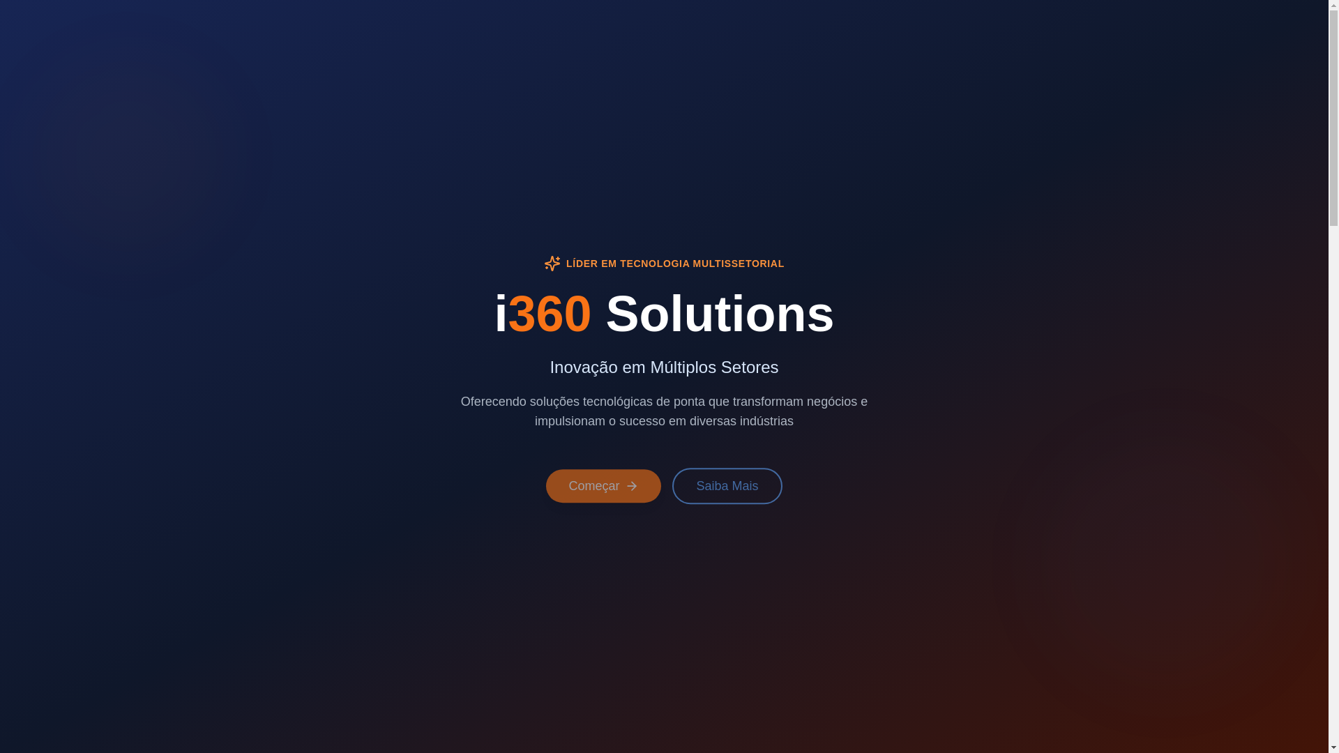 website screenshot of https://i360solutions.com.br/