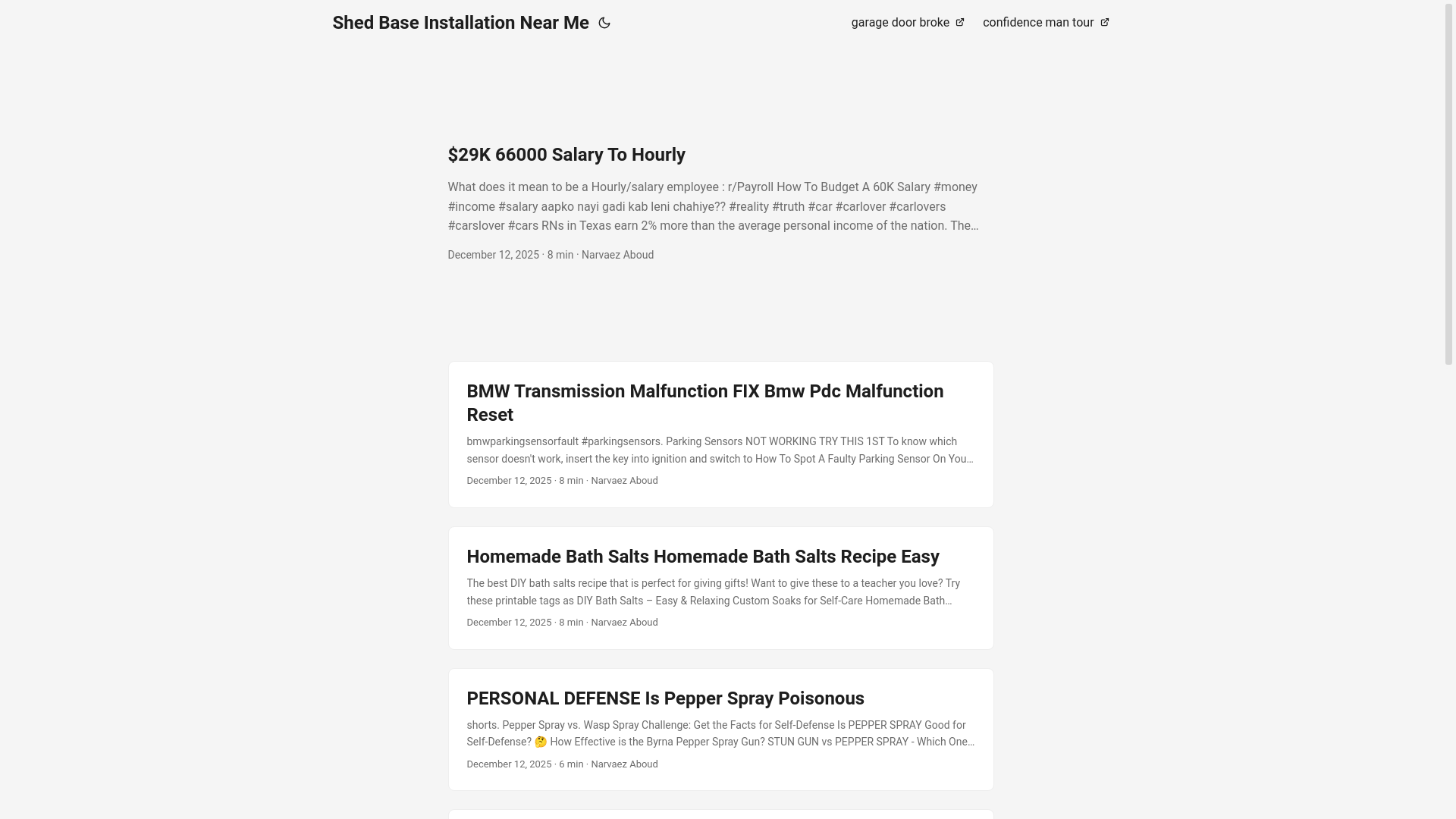 website screenshot of https://shedbaseinstallationnearme.pages.dev/