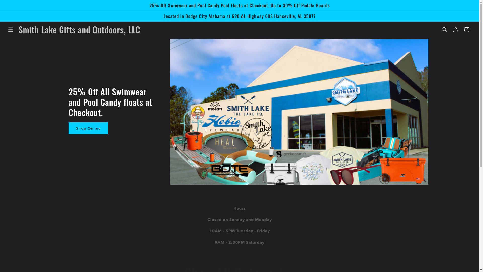 website screenshot of https://floatandpaddle.com/